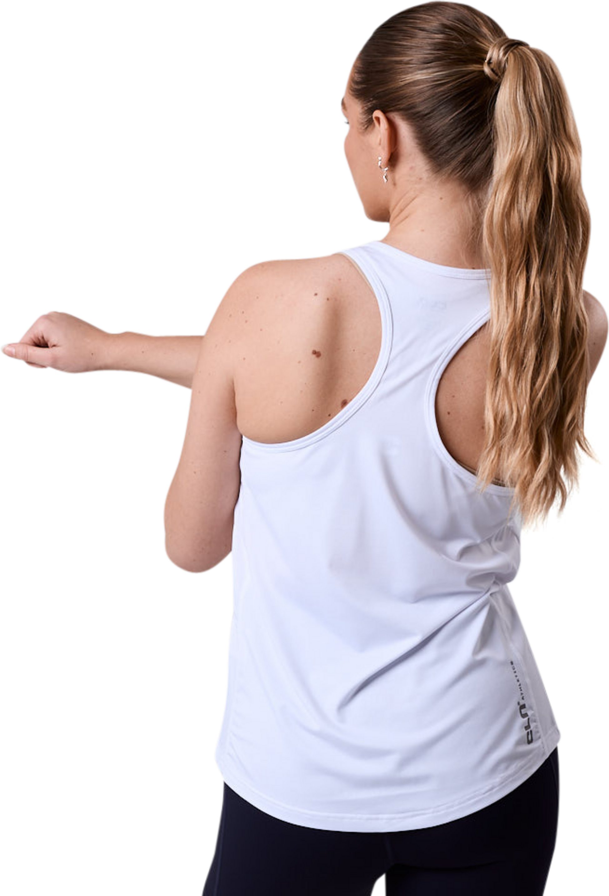 CLN ATHLETICS, Aero Mesh Tank White