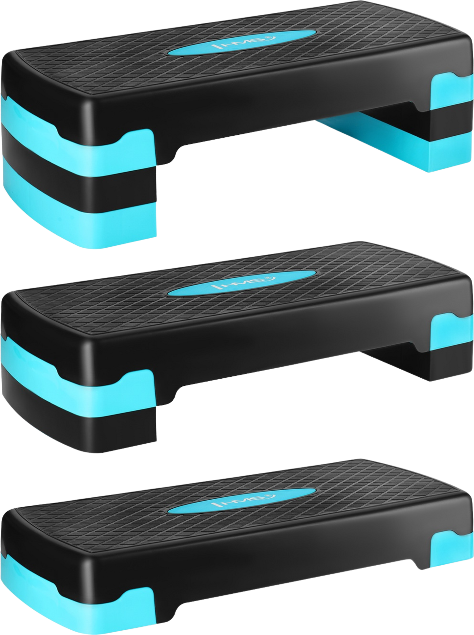 NORTHIX, Aerobic Step Platform, Black-mint, Adjustable Height