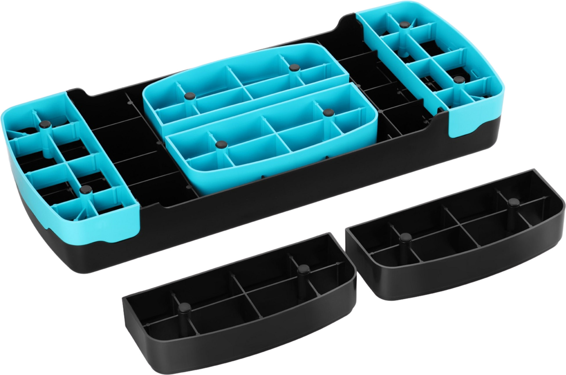 NORTHIX, Aerobic Step Platform, Black-mint, Adjustable Height