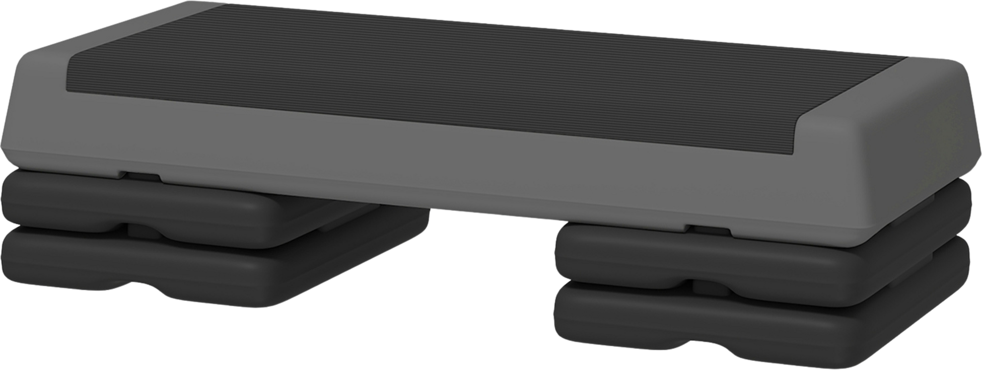 NORTHIX, Aerobic Stepper, 10.5/15.5/20.5cm Height Adjustable Stepping Board, Non-slip, For Home, Gym, Office,