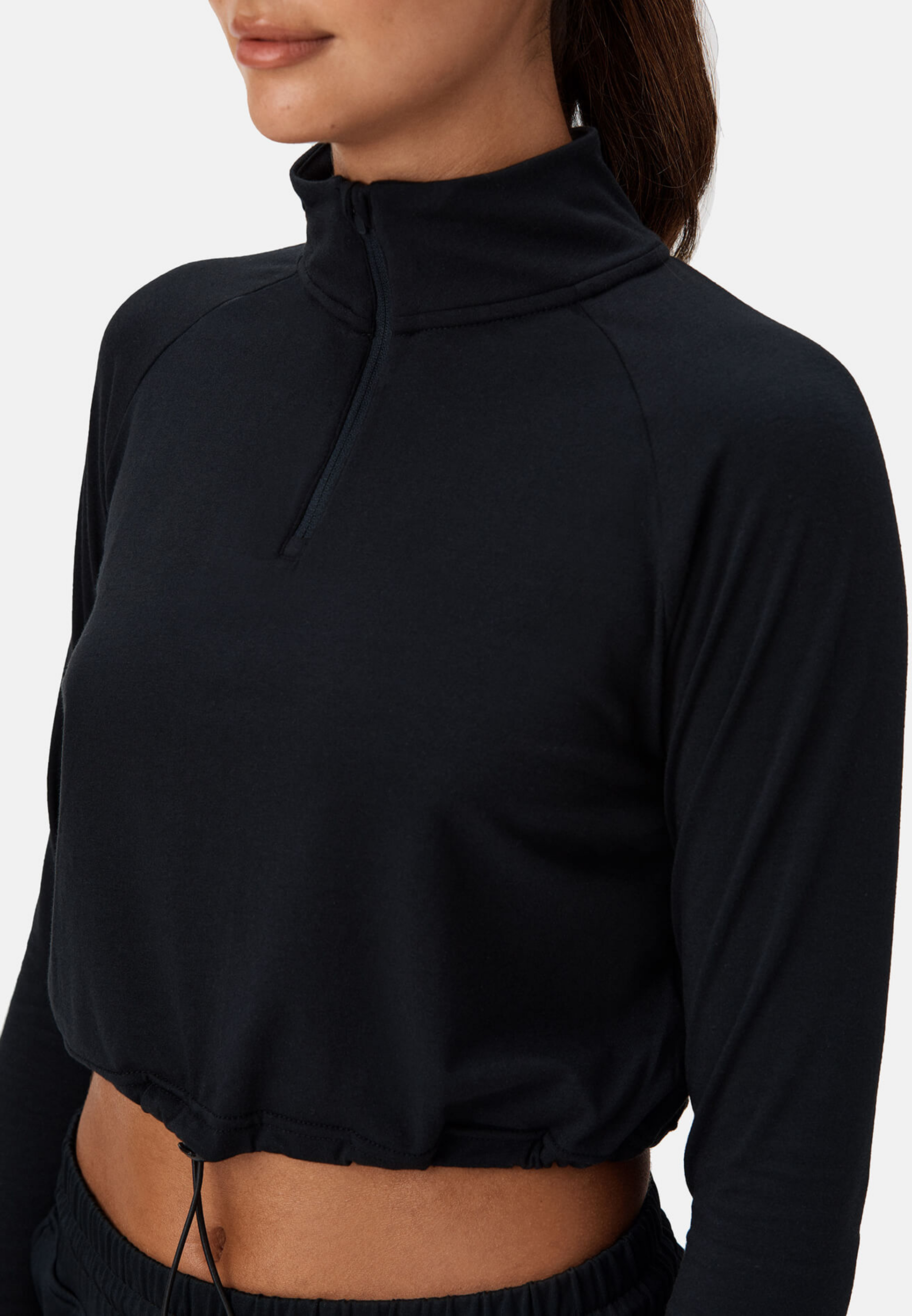 ALERA, Aesthetic Cropped 1/4 Zip