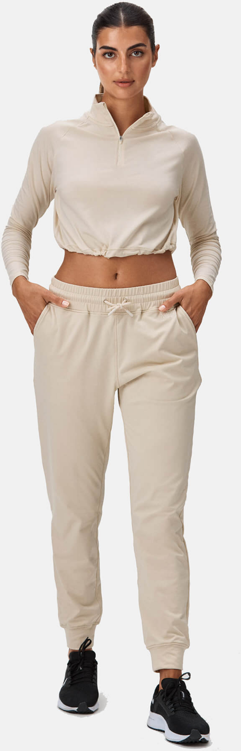 ALERA, Aesthetic Cropped 1/4 Zip