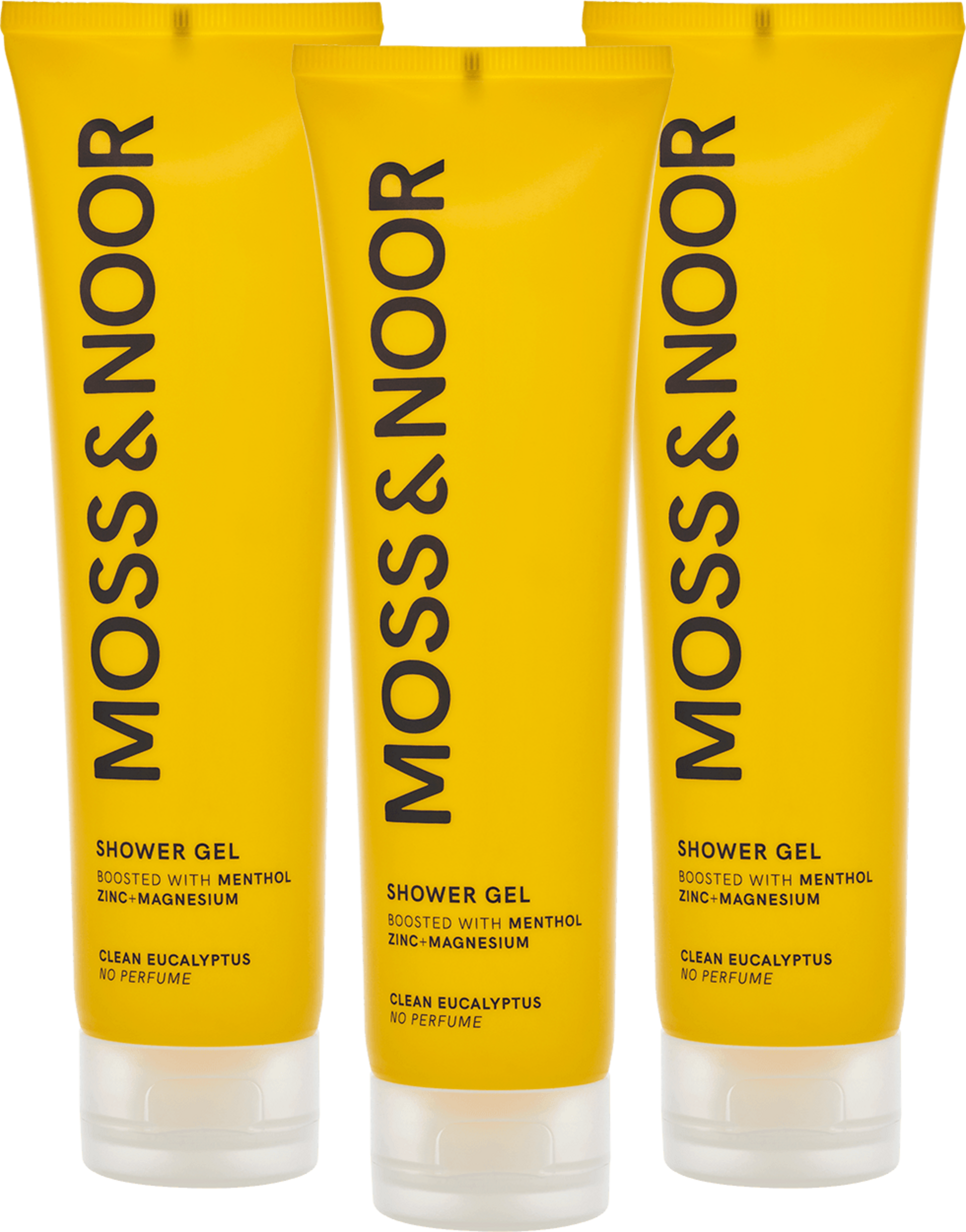 MOSS & NOOR, After Workout Shower Gel 3 Pack