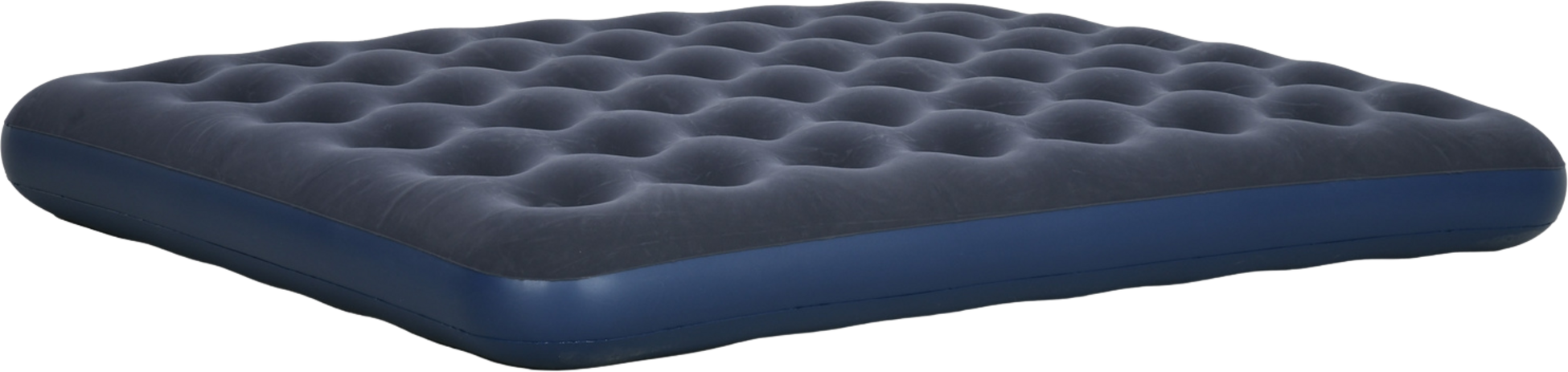 NORTHIX, Air Bed Folding Double Camping Bed, Dark Blue, 203x152x22cm