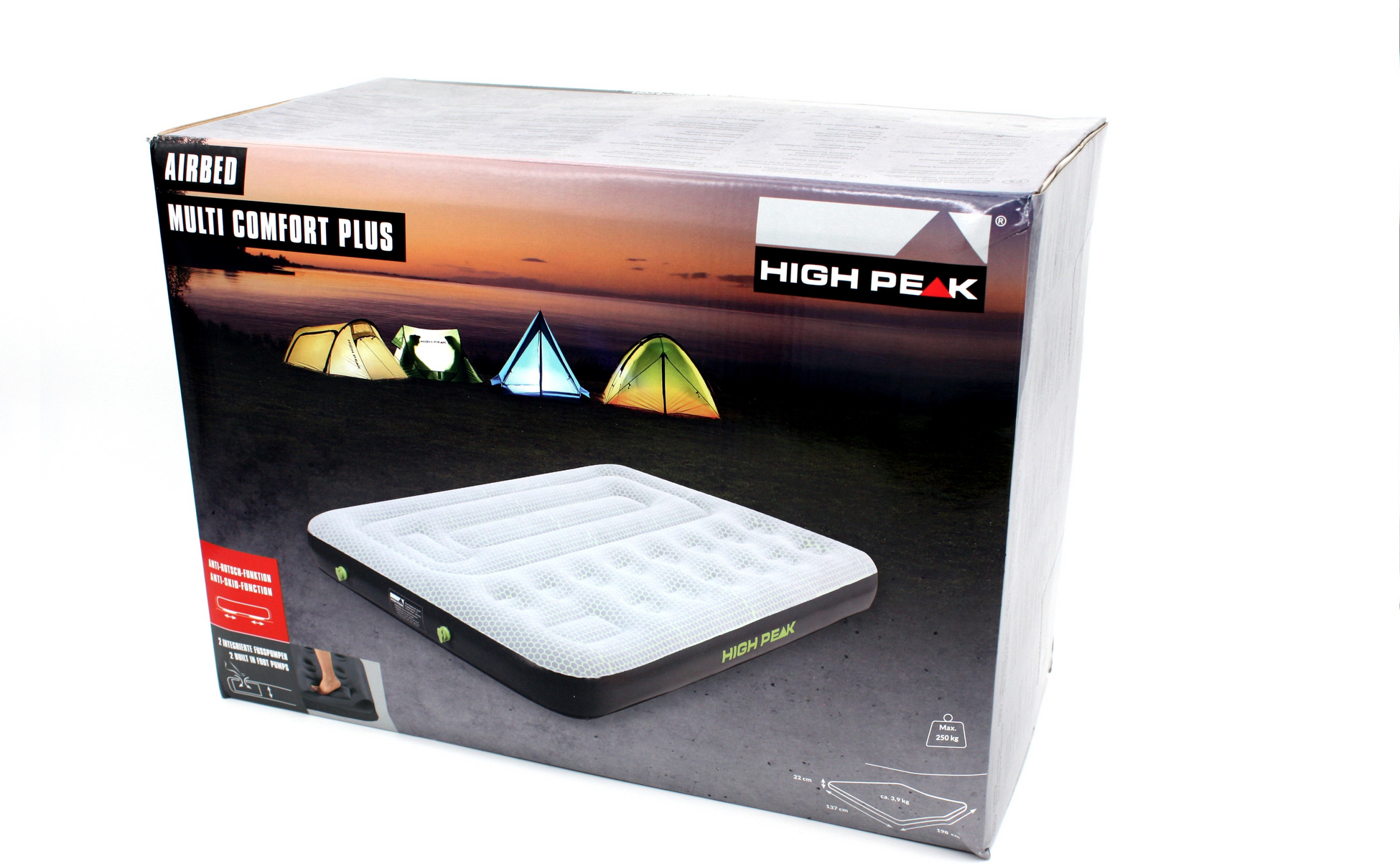 HIGH PEAK, Air Bed Multi Comfort Plus