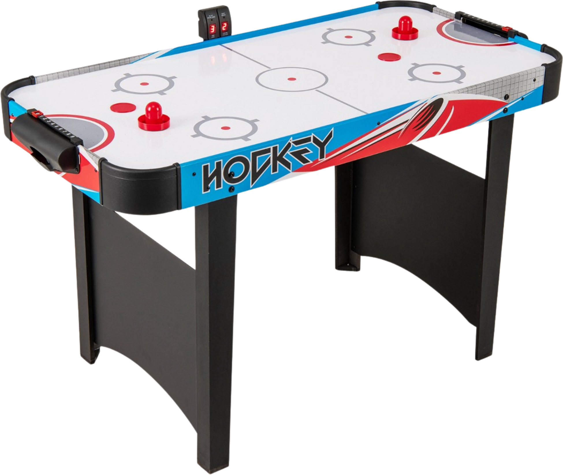 NORTHIX, Air Hockey Table 48 Inch, Led Scoreboard, 12v Fan