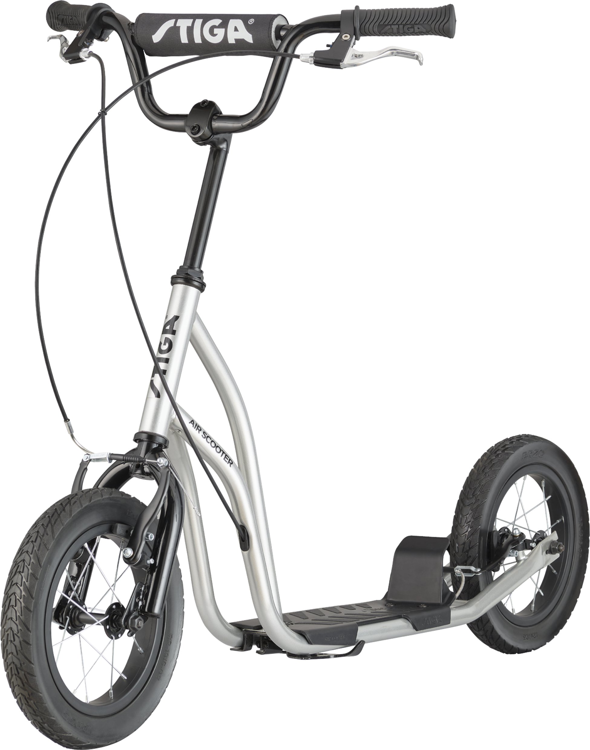 STIGA, Air Scooter S T Silver/black