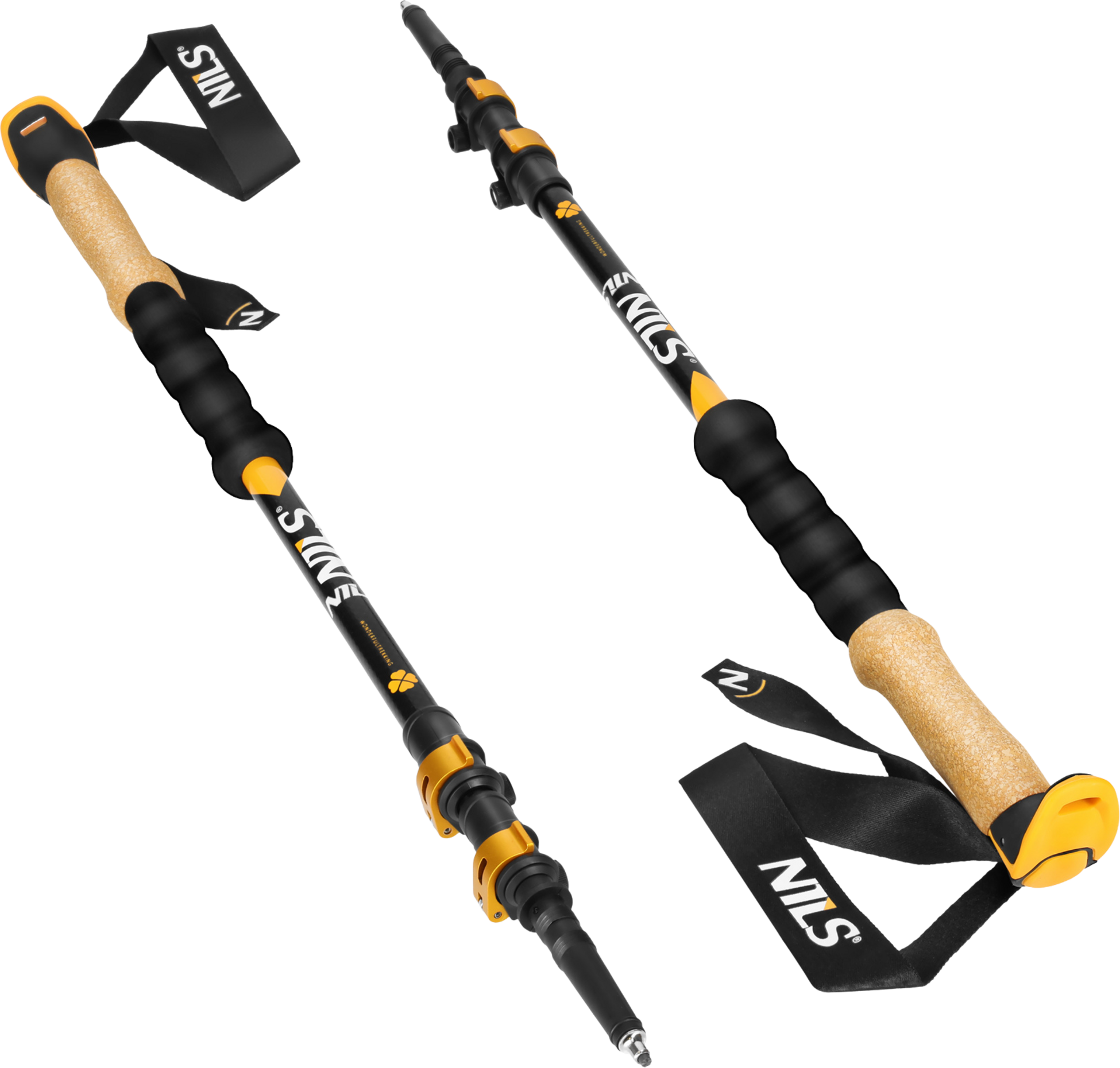 NORTHIX, Aluminium Trekking Poles, Adjustable, Lightweight