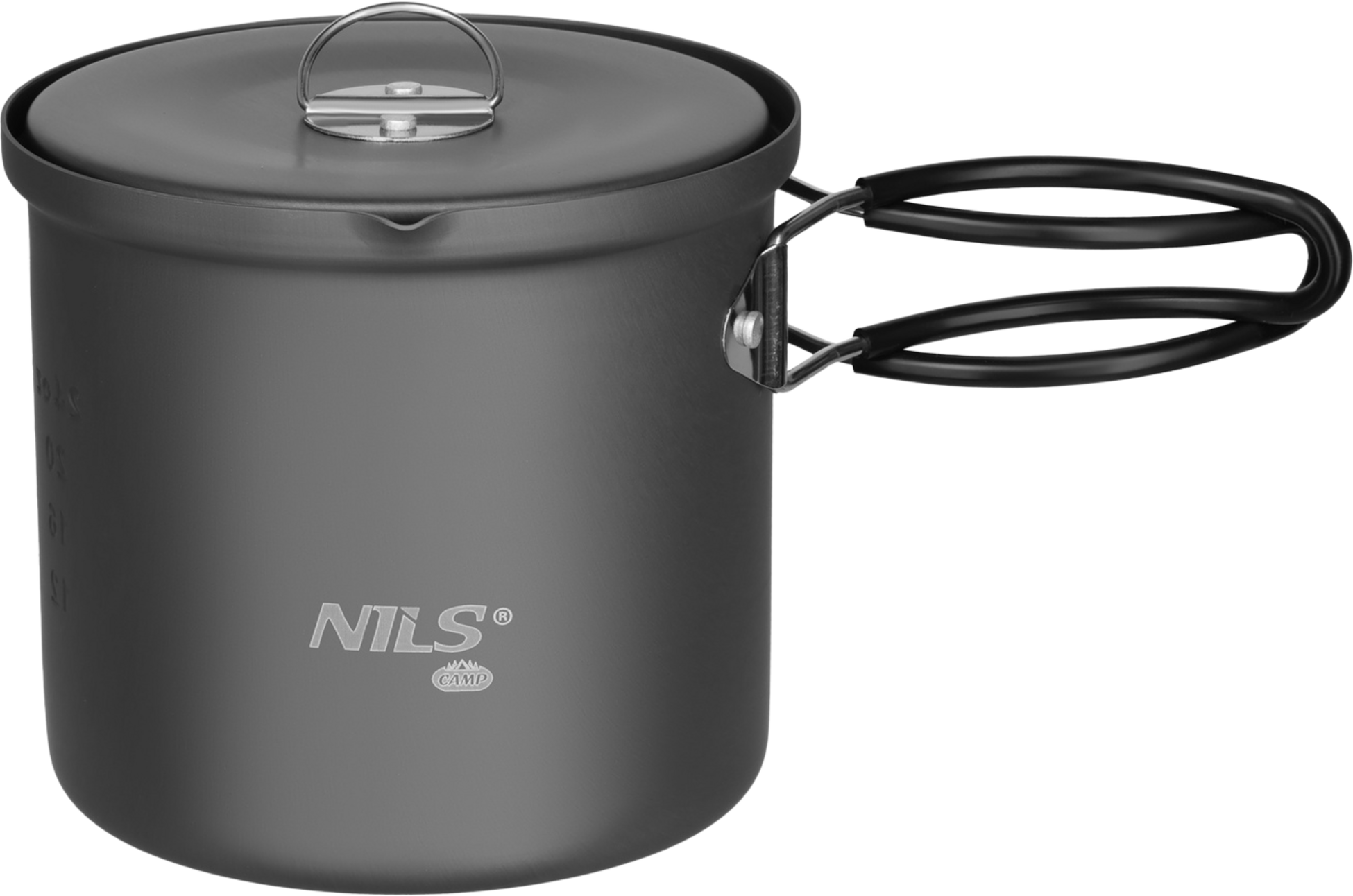 NORTHIX, Aluminum Travel Pot With Lid, 1000ml Capacity