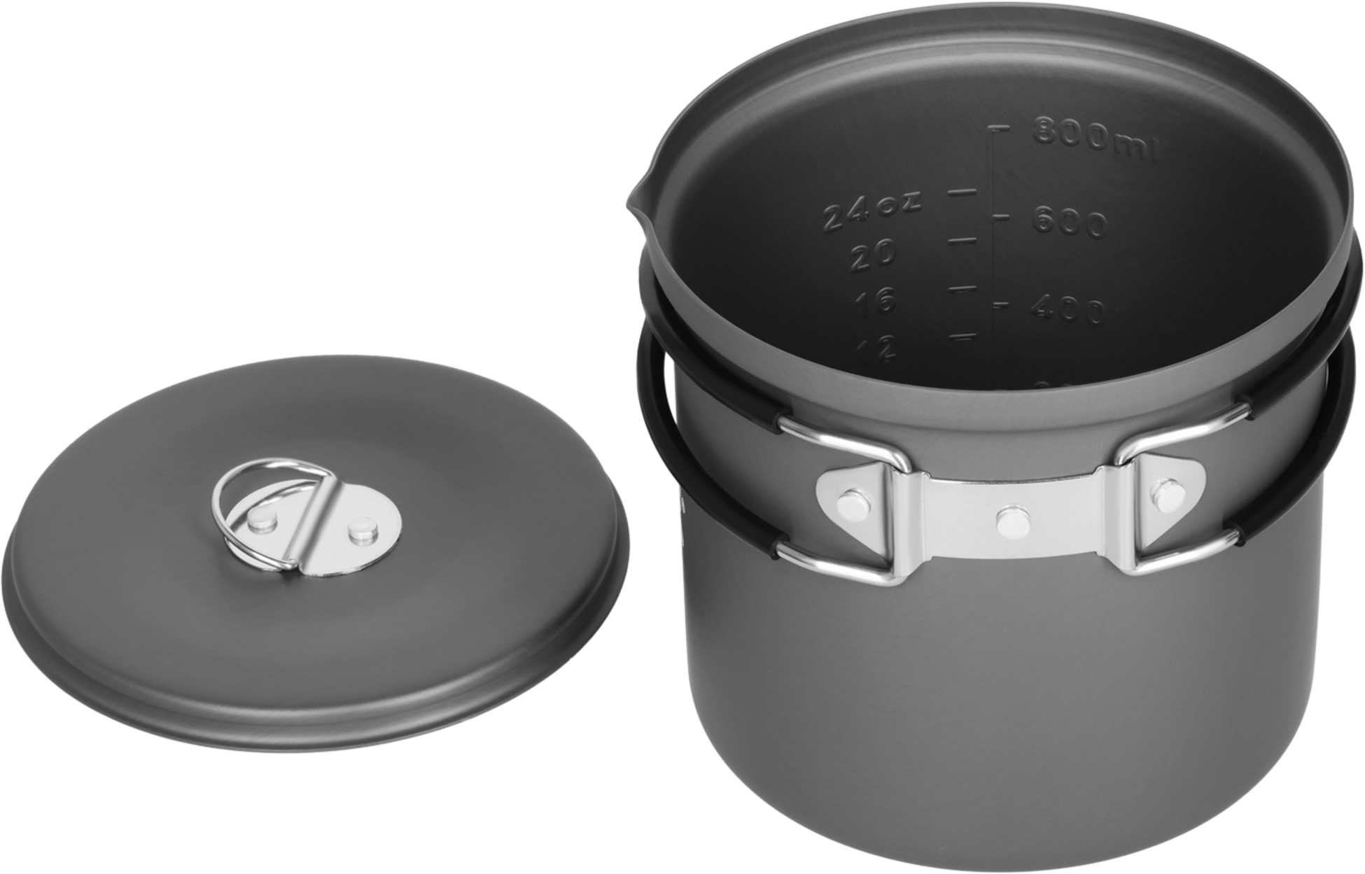 NORTHIX, Aluminum Travel Pot With Lid, 1000ml Capacity