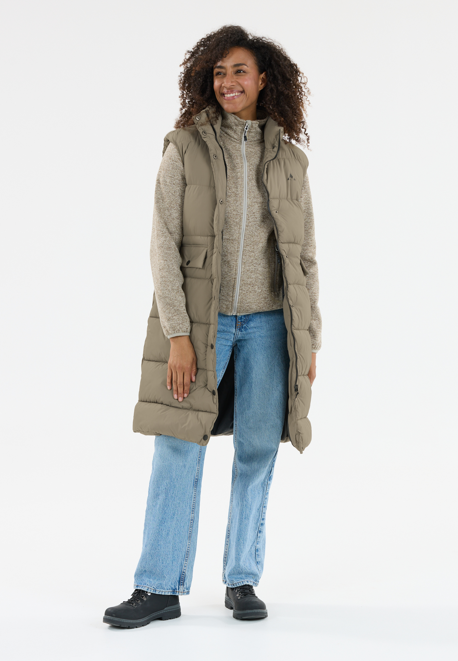 WHISTLER, Amaretto Quilted Vest