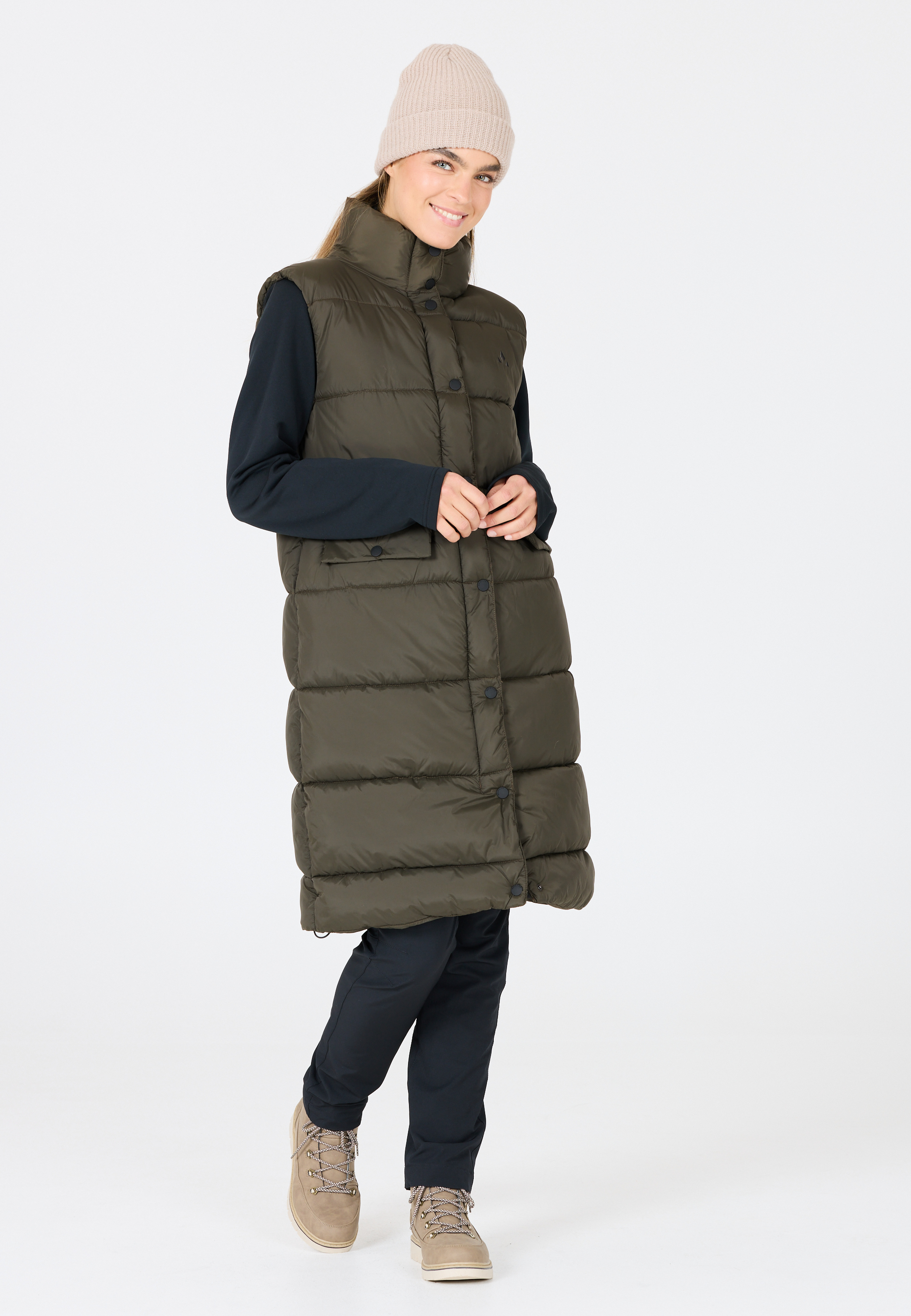 WHISTLER, Amaretto Quilted Vest