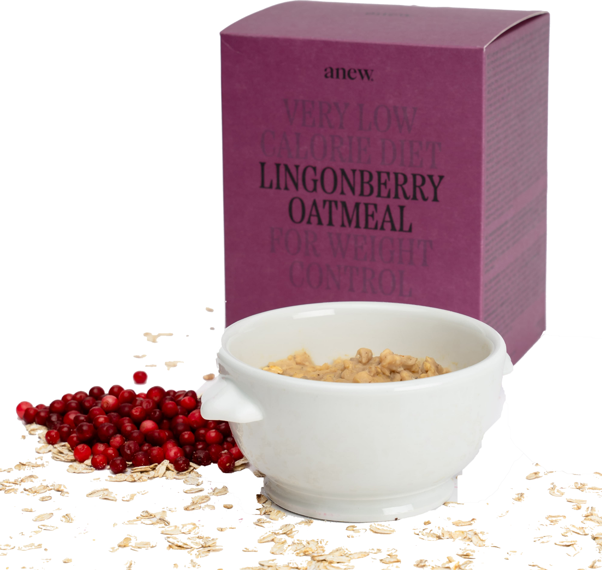 ANEW, Anew  Lingonberry Oatmeal