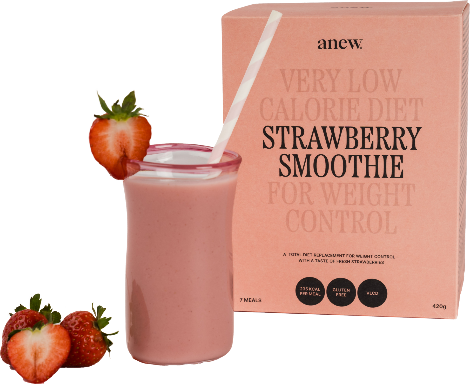 ANEW, Anew Strawberry Smoothie