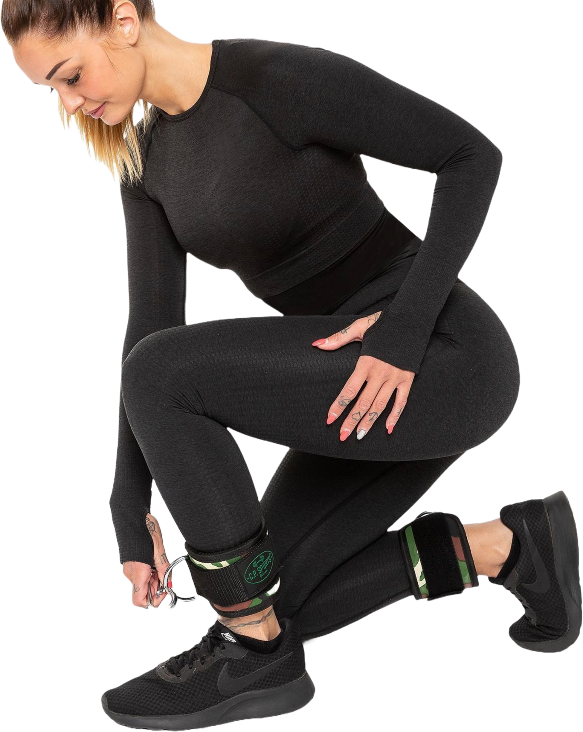 C.P. SPORTS, Ankle Straps Premium (par)