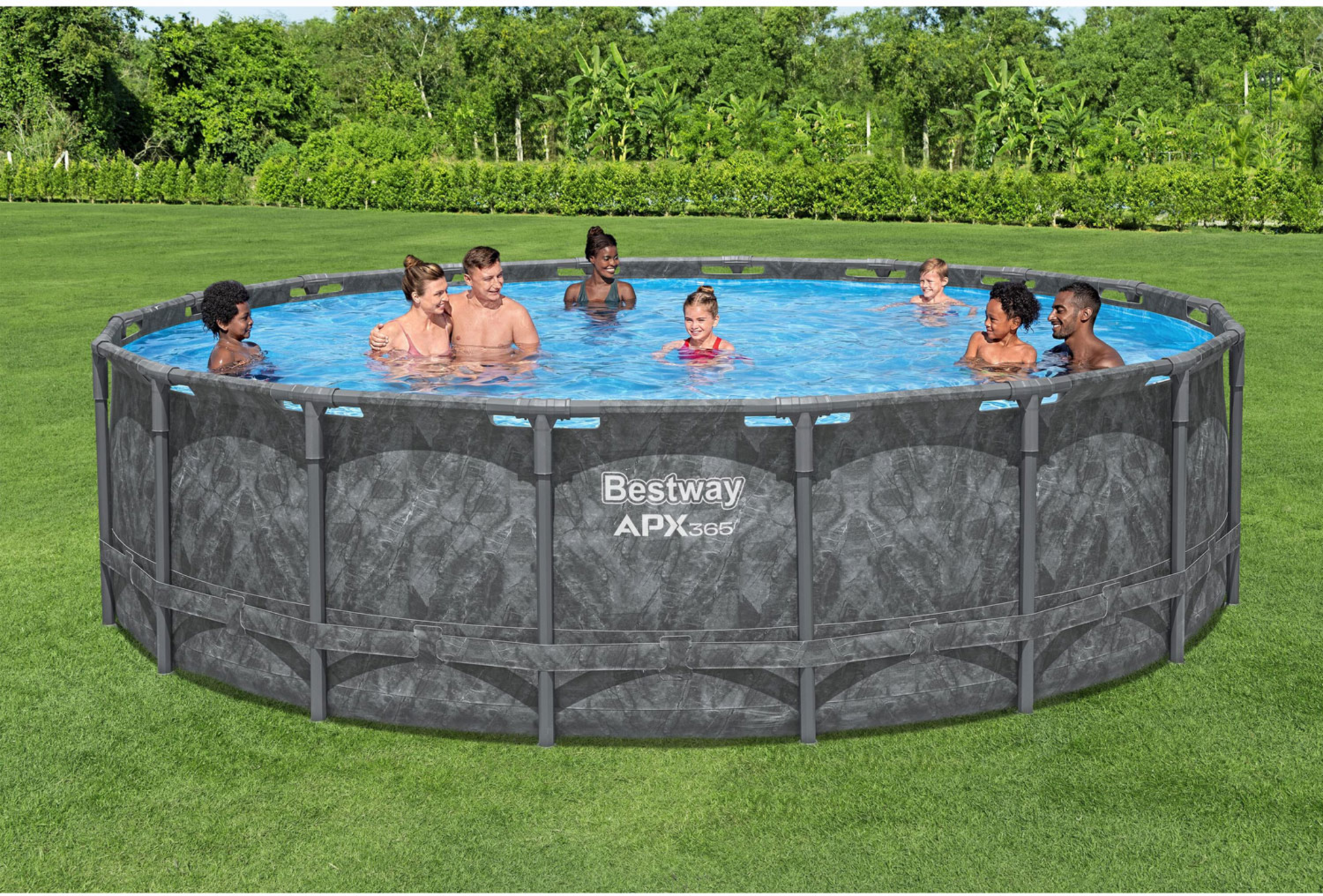 BESTWAY, Apx 365 Round Pool Set 5,49m X 1,32m