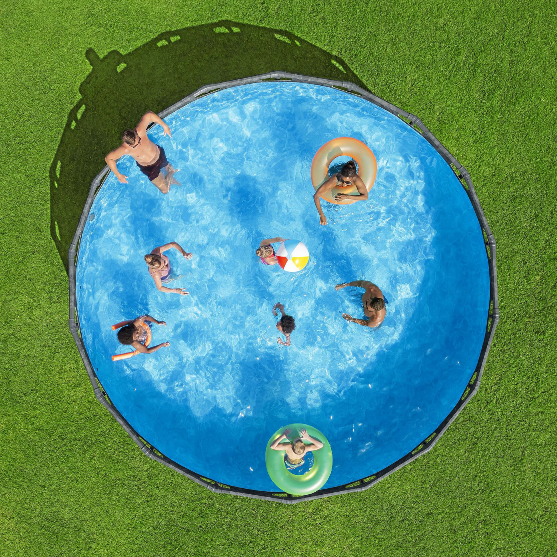BESTWAY, Apx 365 Round Pool Set 5,49m X 1,32m