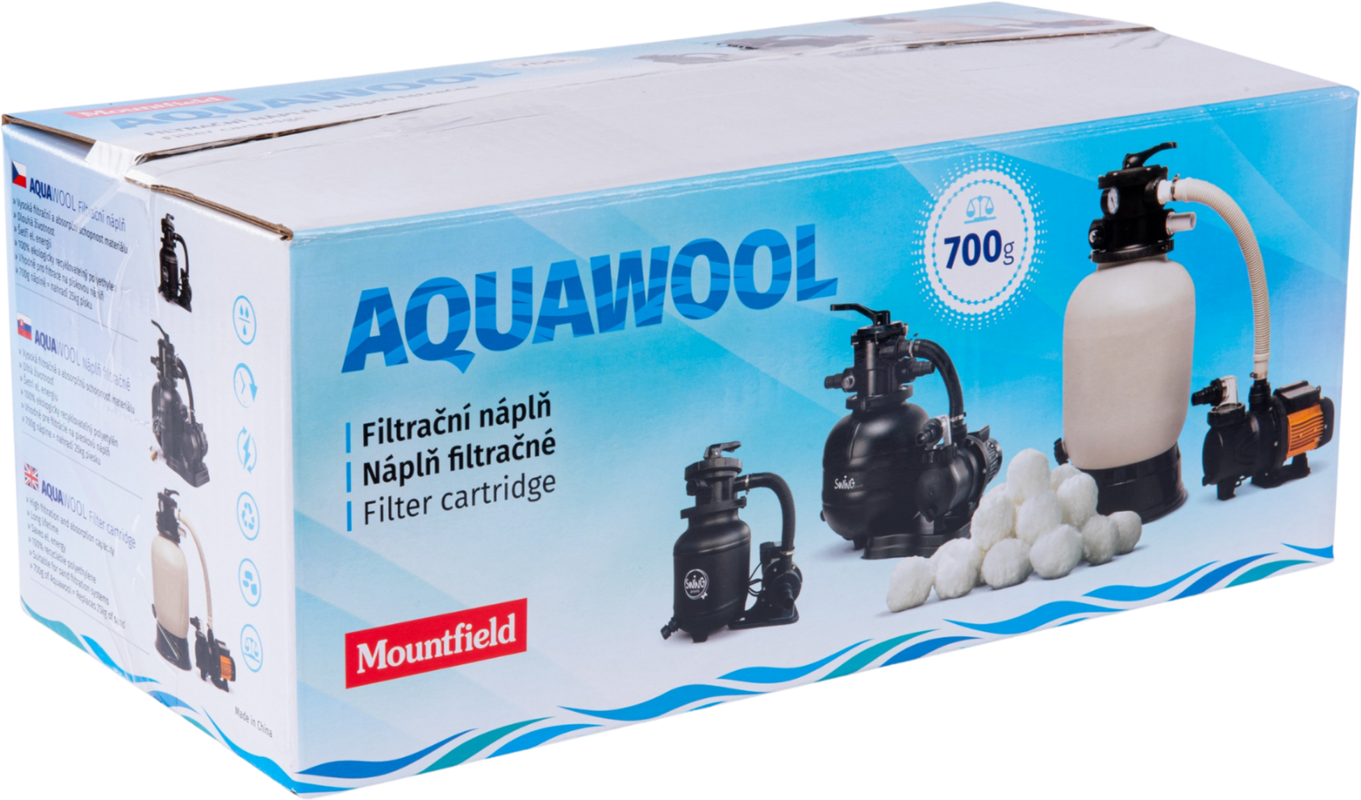 MOUNTFIELD, Aquawool 450g (equivalent Of 17kg Filtration Sand)