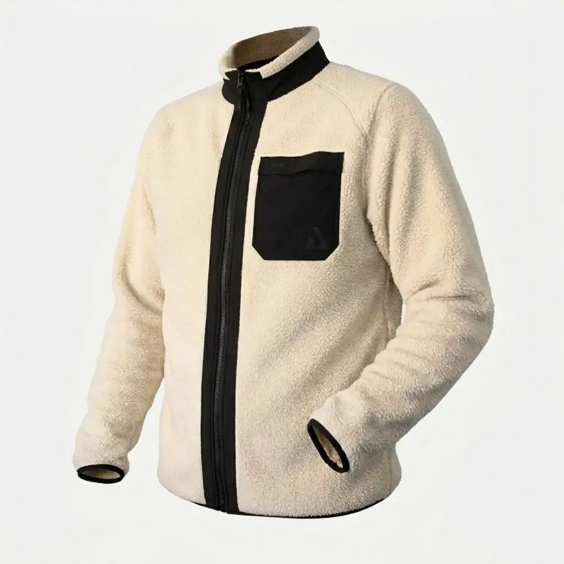 KOSA, Arc Fleece Jacket Beige