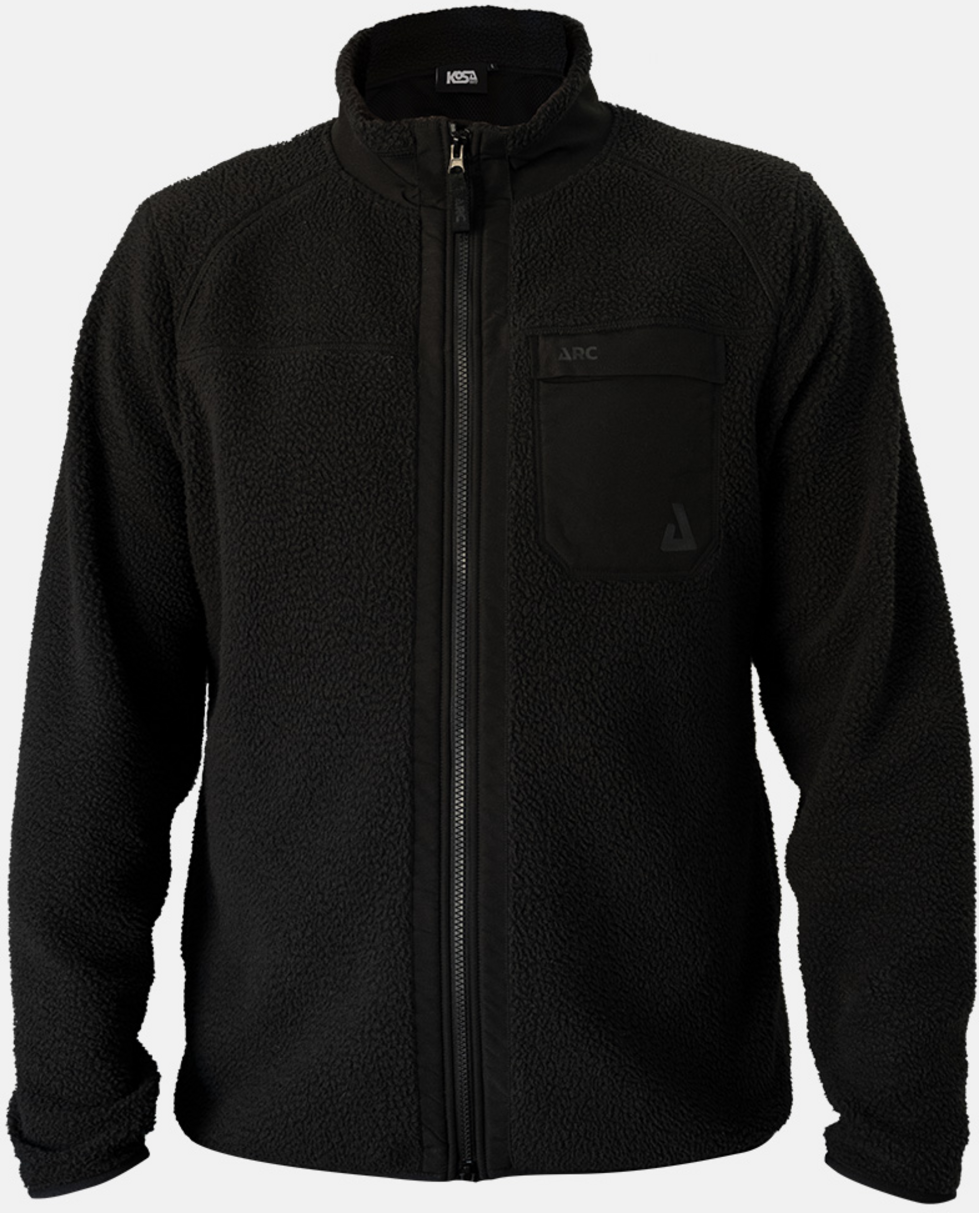 KOSA, Arc Pile Jacket Svart