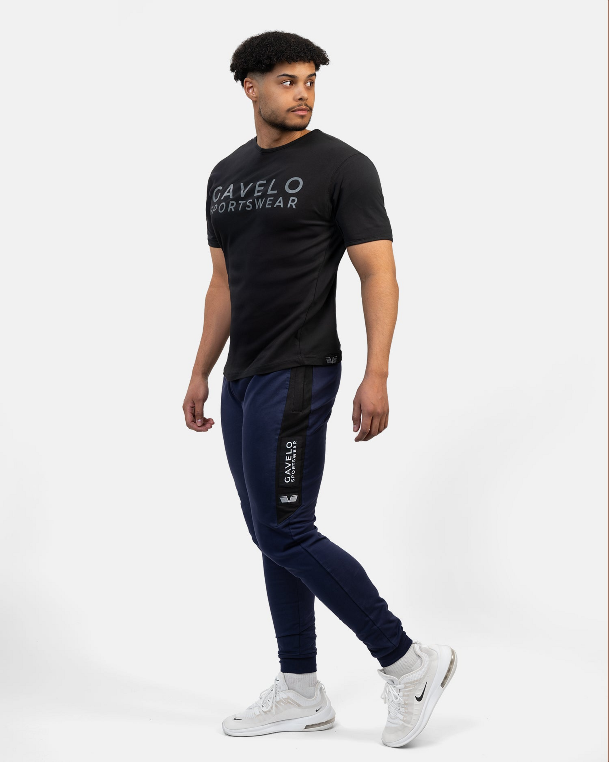 GAVELO, Athleisure T-shirt Black