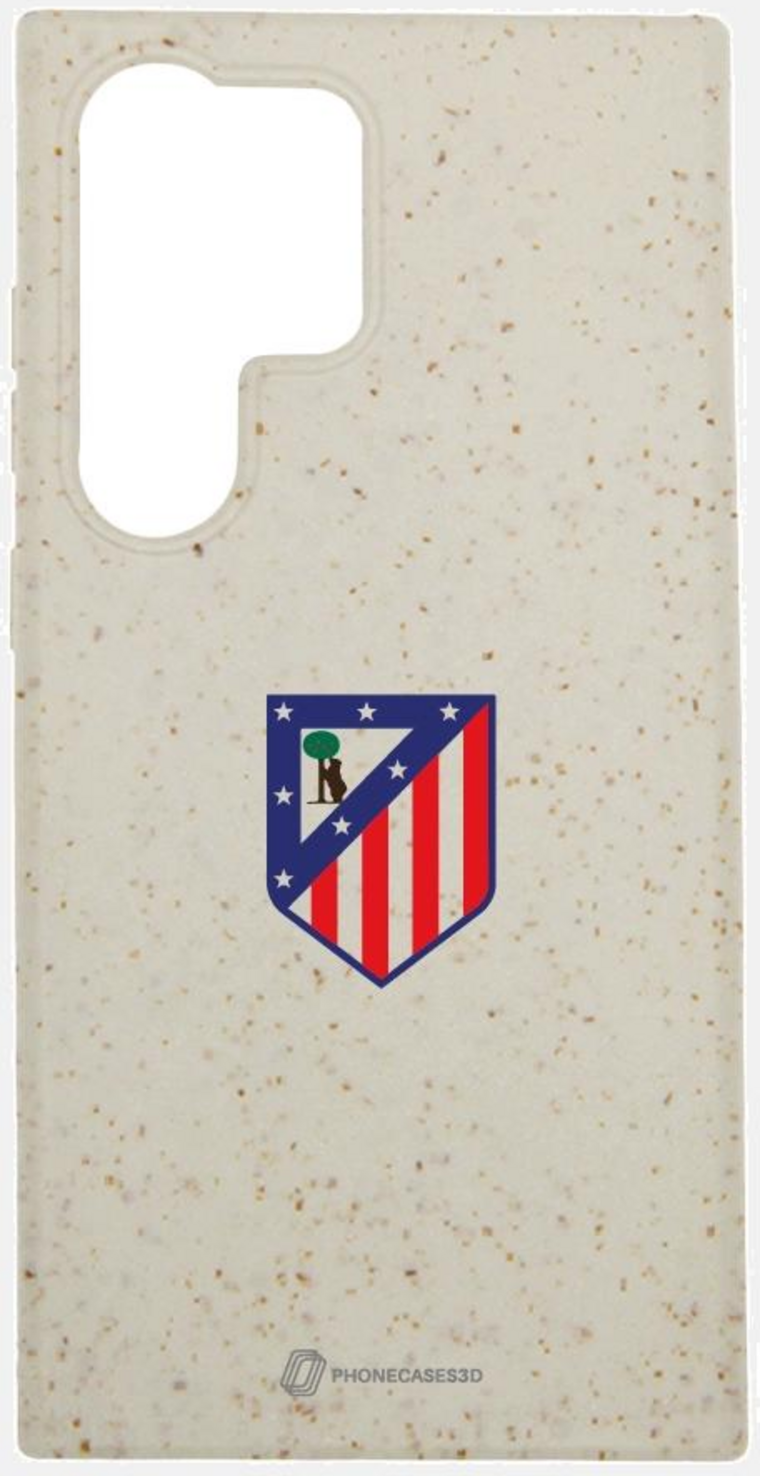 PHONECASES3D, Atletico Madrid Official Compostable Phone Case Crest Standard