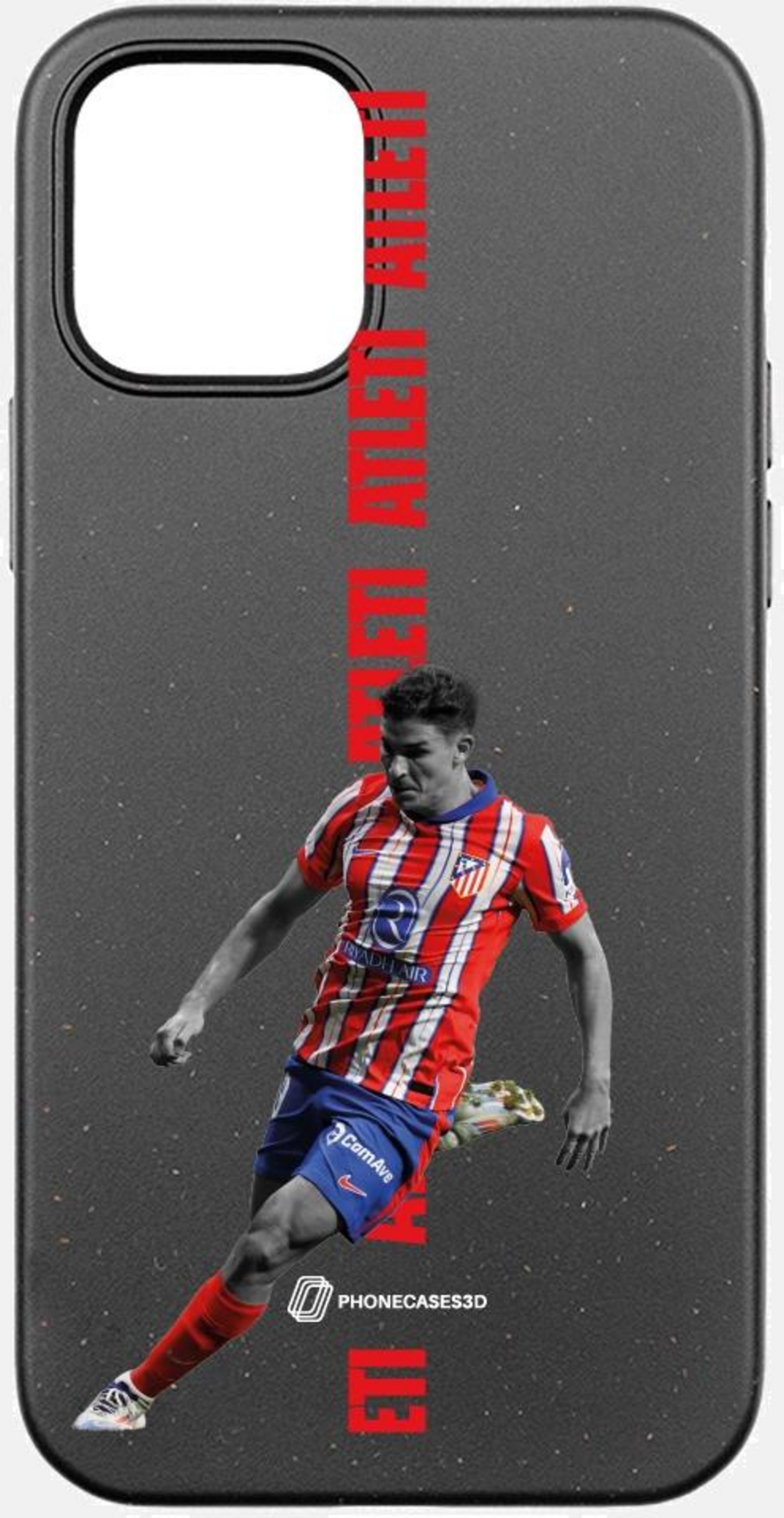 PHONECASES3D, Atletico Madrid Official Compostable Phone Case J.&aacute;lvarez