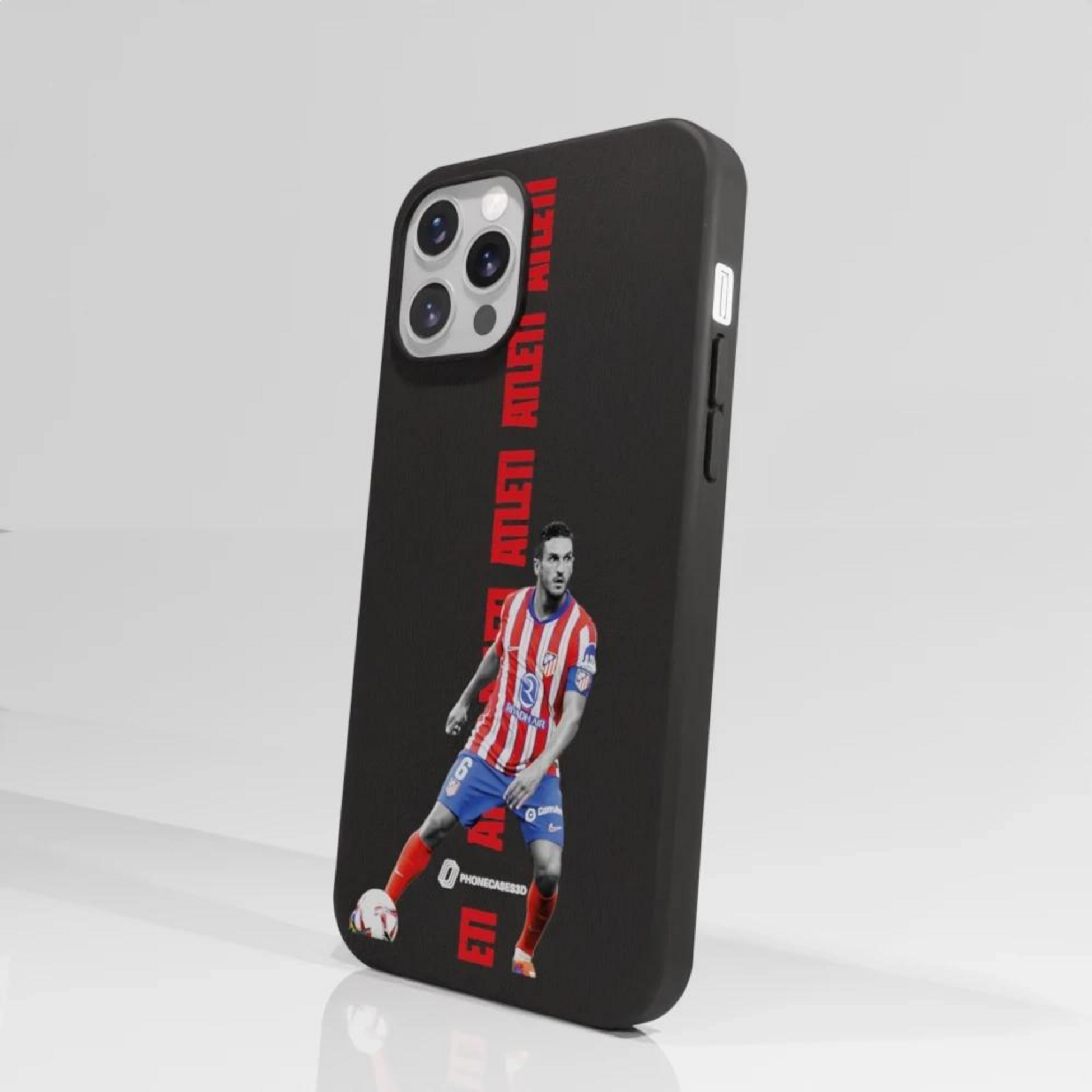 PHONECASES3D, Atletico Madrid Official Compostable Phone Case Koke