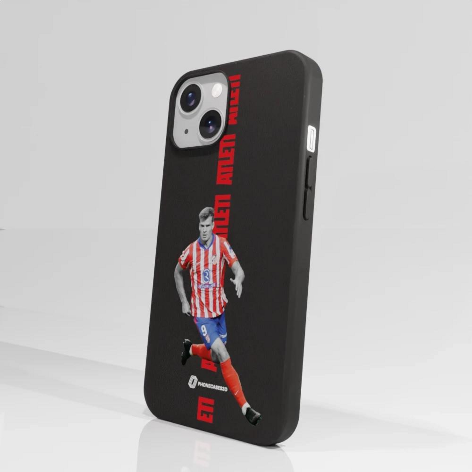 PHONECASES3D, Atletico Madrid Official Compostable Phone Case S&oslash;rloth