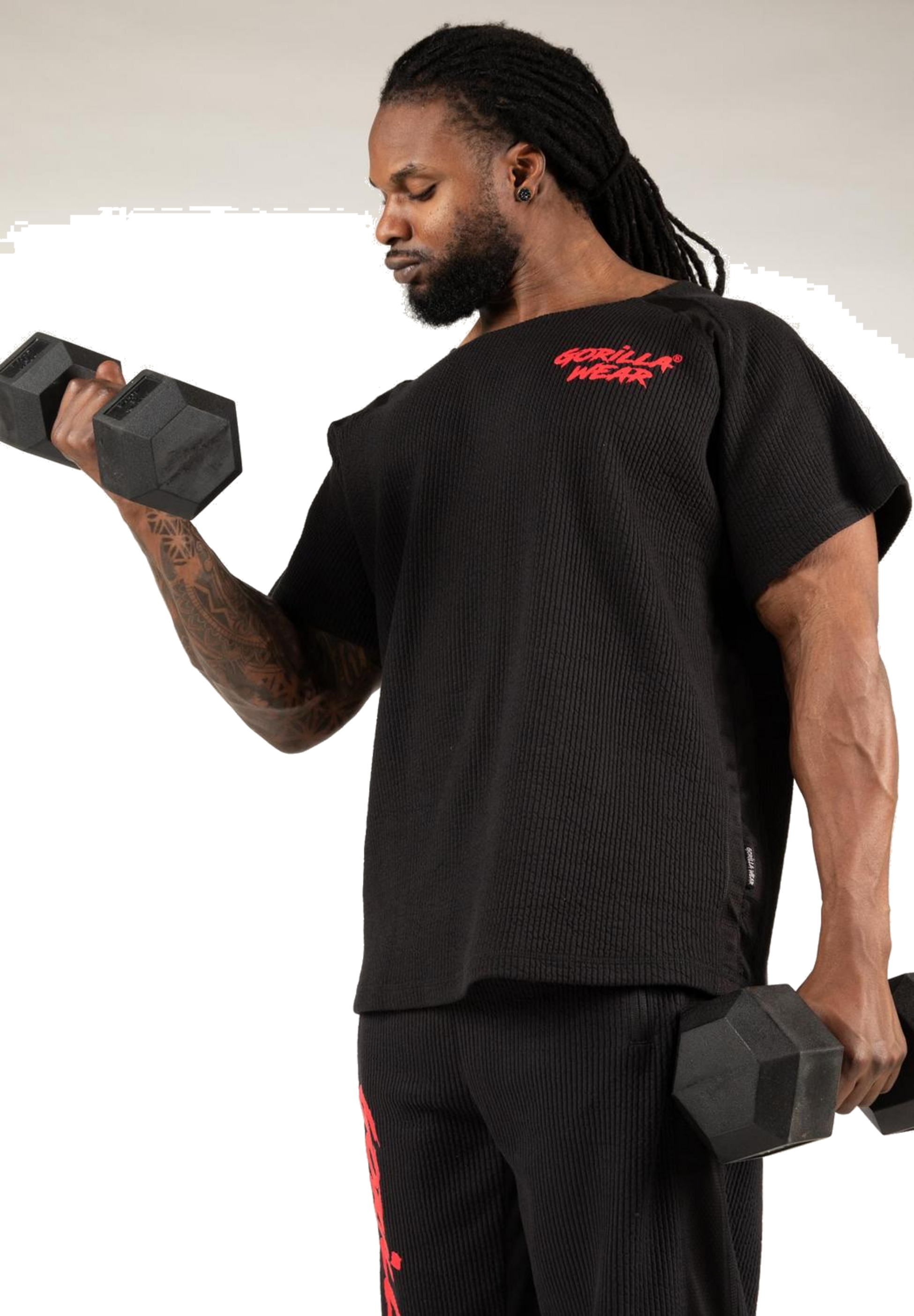 GORILLA WEAR, Augustine Old School Work Out Top