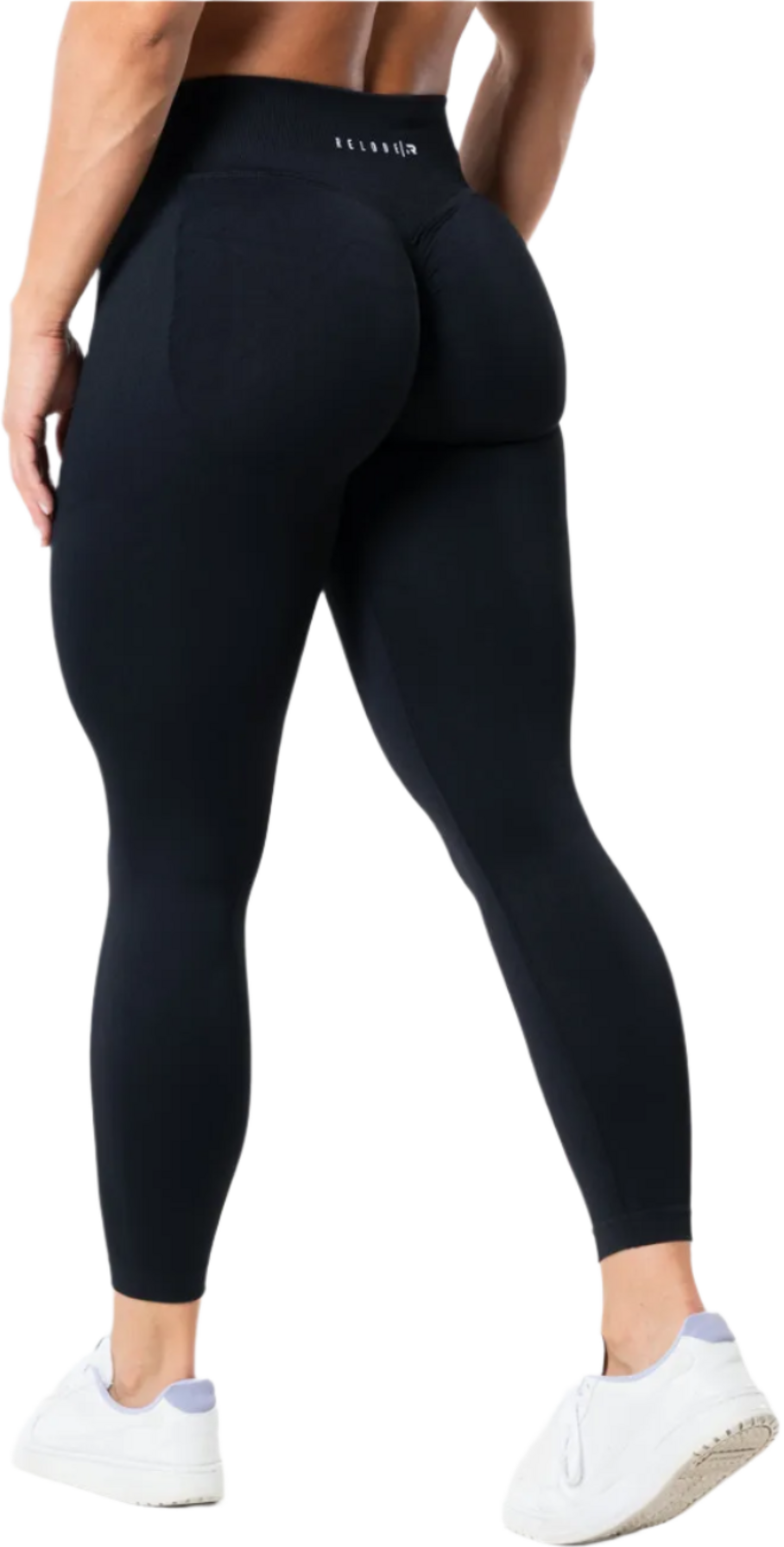 RELODE, Aura Seamless Scrunch Tights - Black