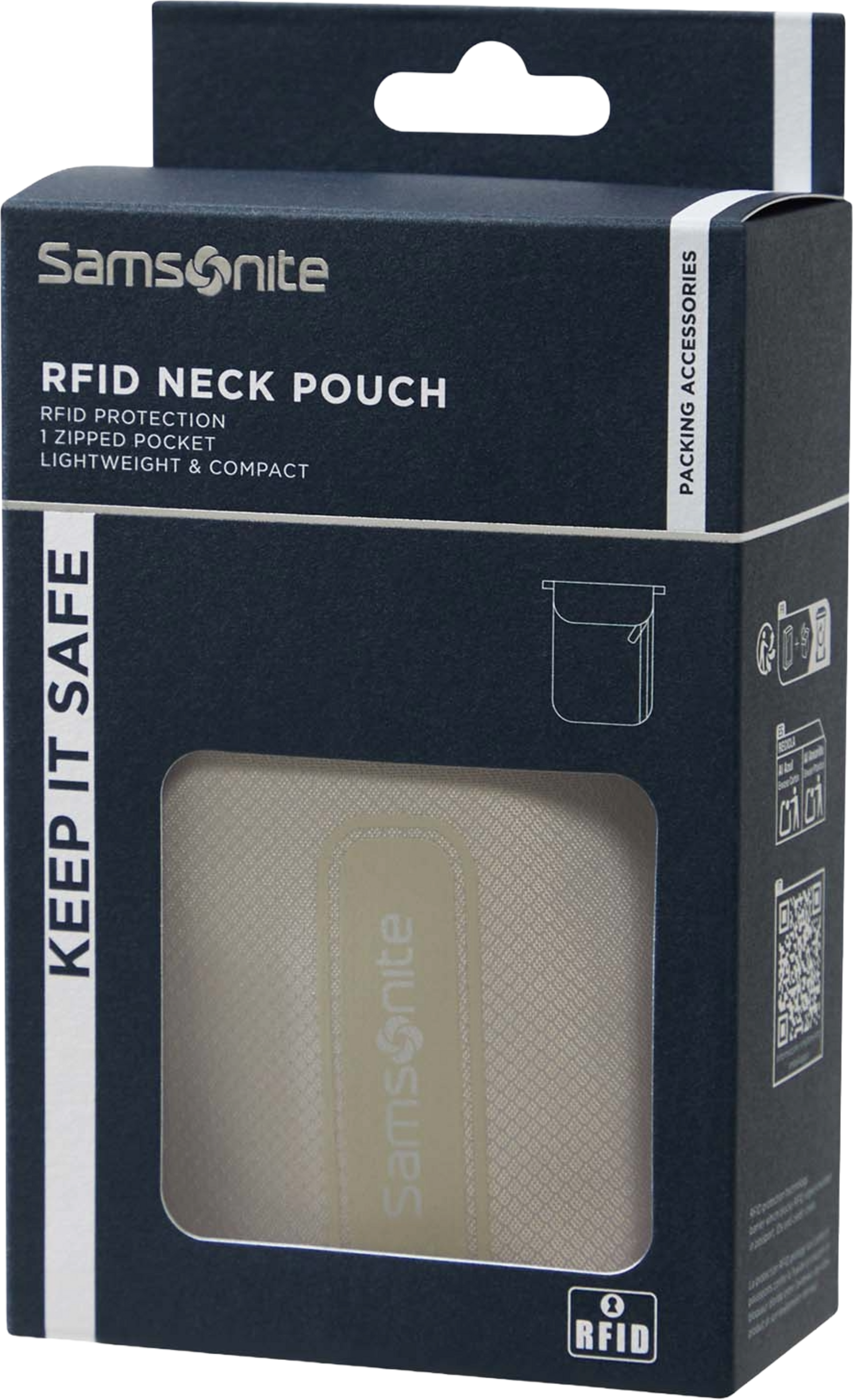 SAMSONITE, Axel/nacke-väska RFID