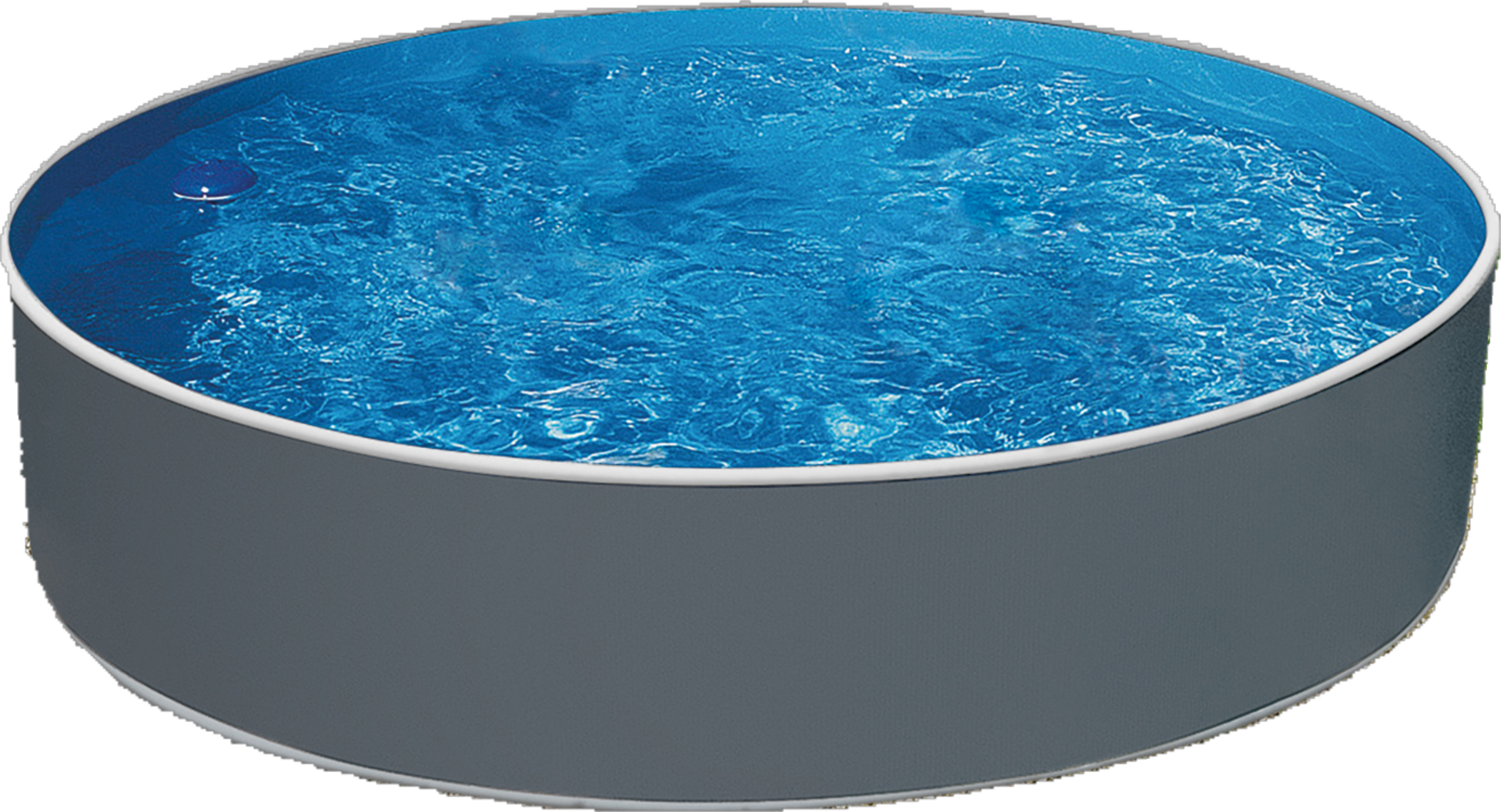 AZURO, Azuro 3.6x1.2m Graphite / White - No Filter, With Off-axis Holes