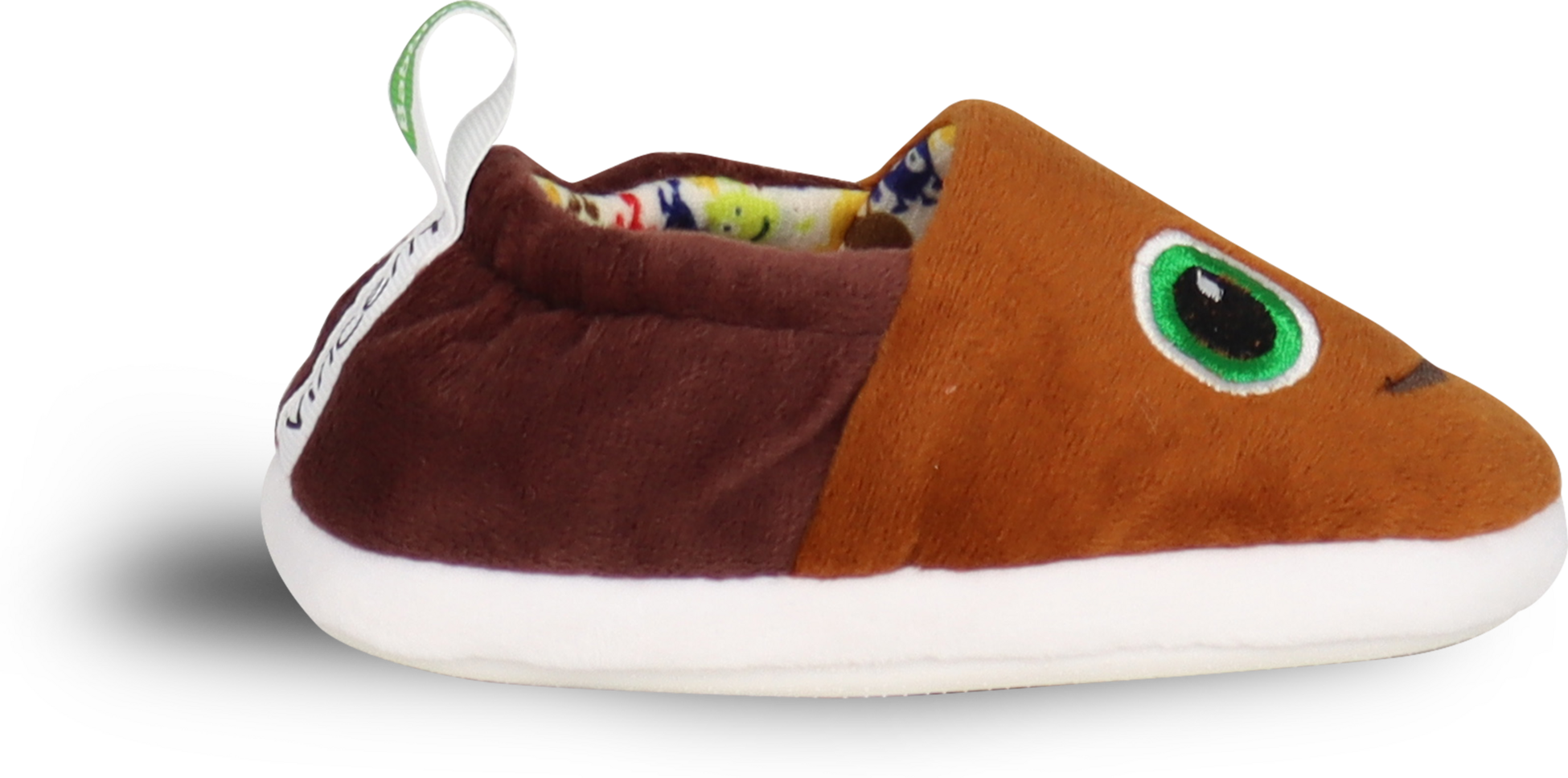 VINCENT SHOES, Babba Brown Slipper