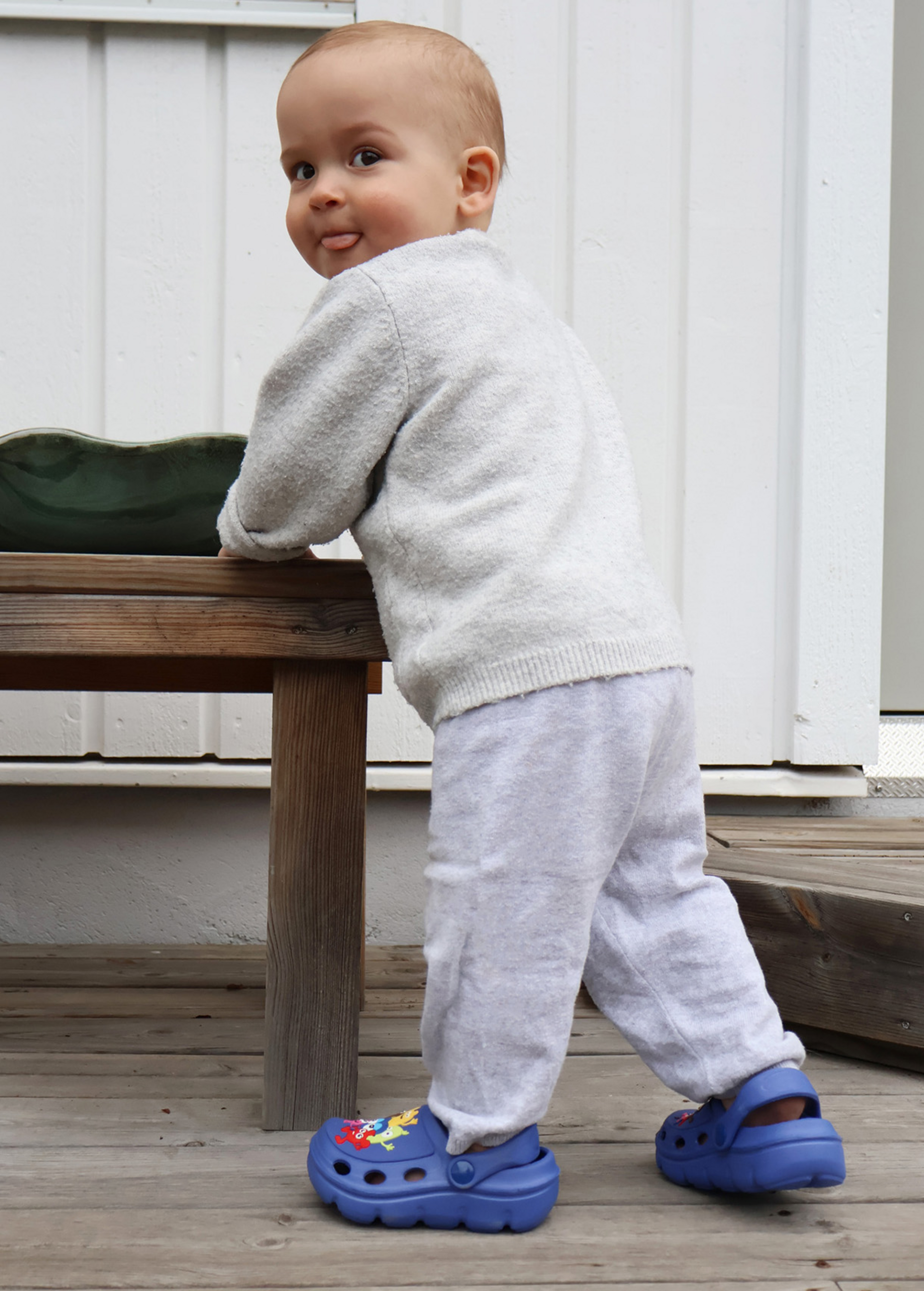 VINCENT SHOES, Babblarna Blue Clogs