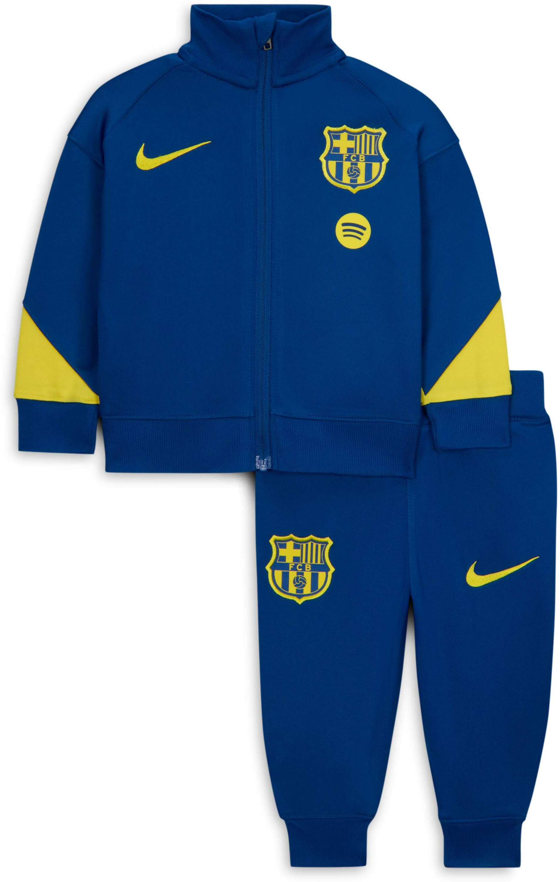 NIKE, Baby/toddler Dri-fit Football Knit Tracksuit F.c. Barcelona Strike Fourth