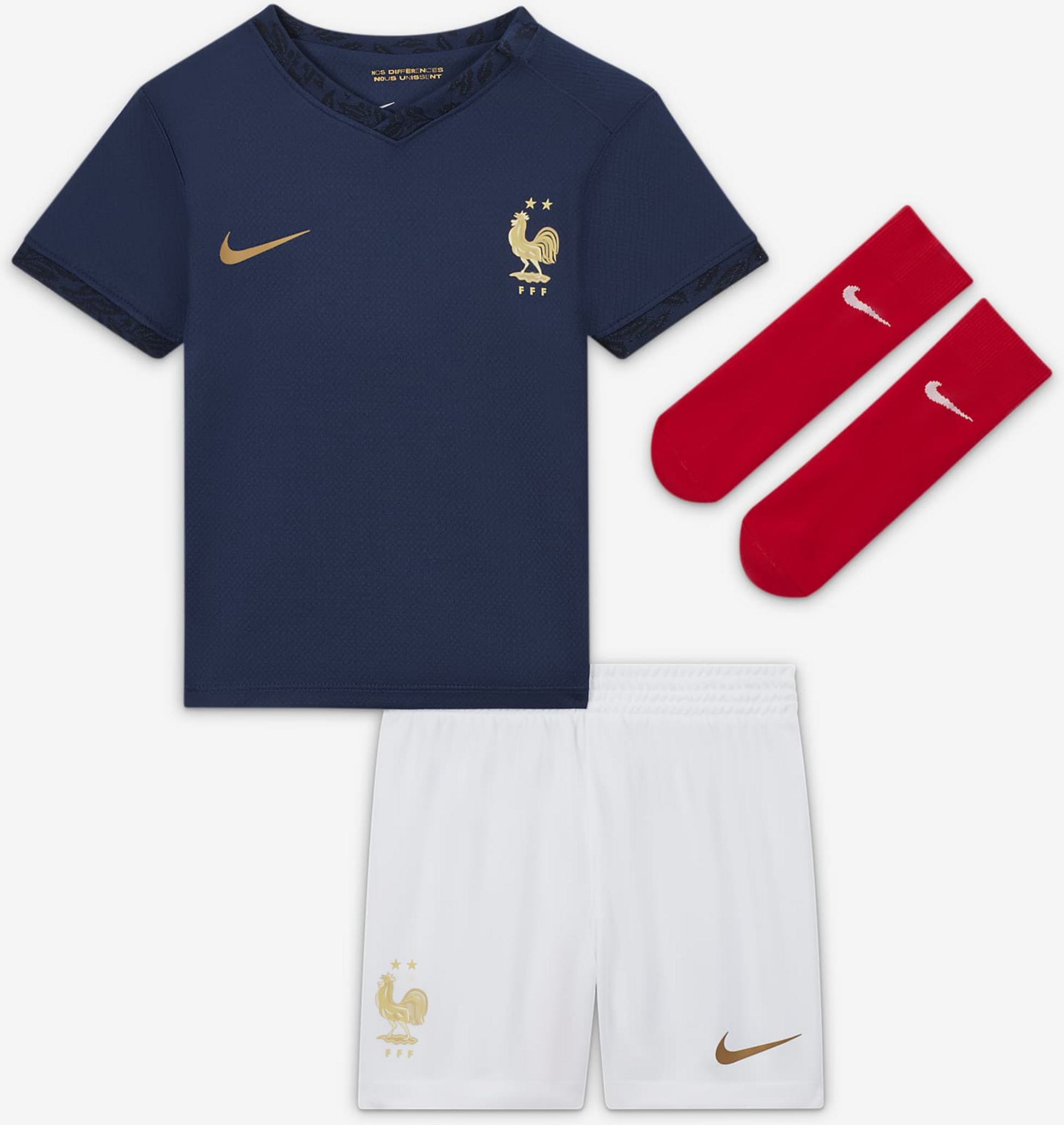 NIKE, Baby/toddler Football Kit Fff 2022/23 Home