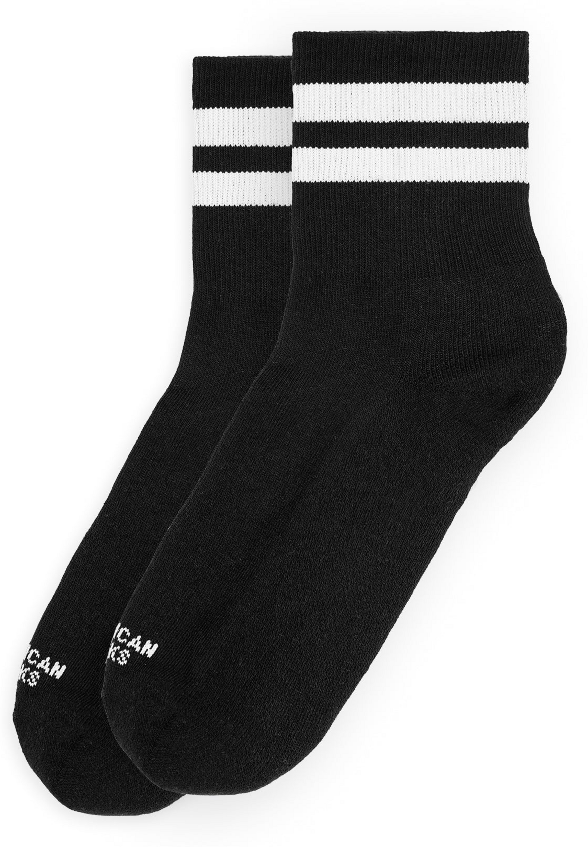 AMERICAN SOCKS, Back In Black - Ankle High