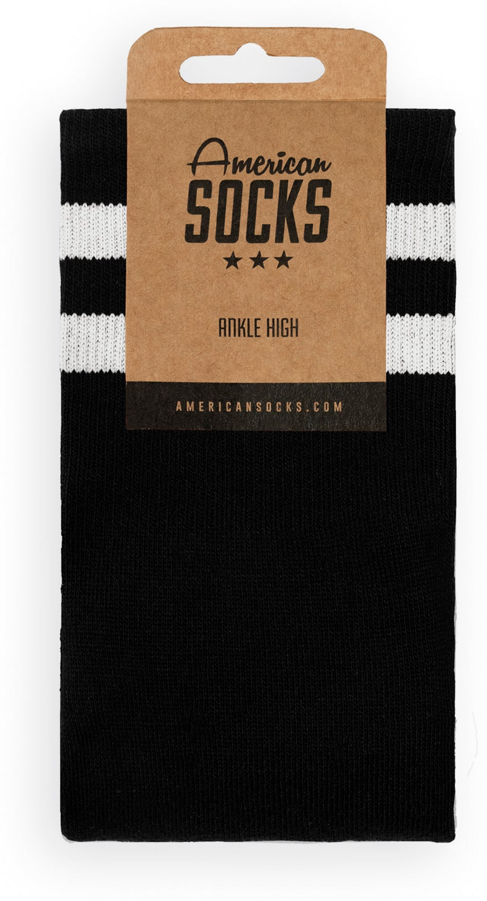 AMERICAN SOCKS, Back In Black - Ankle High