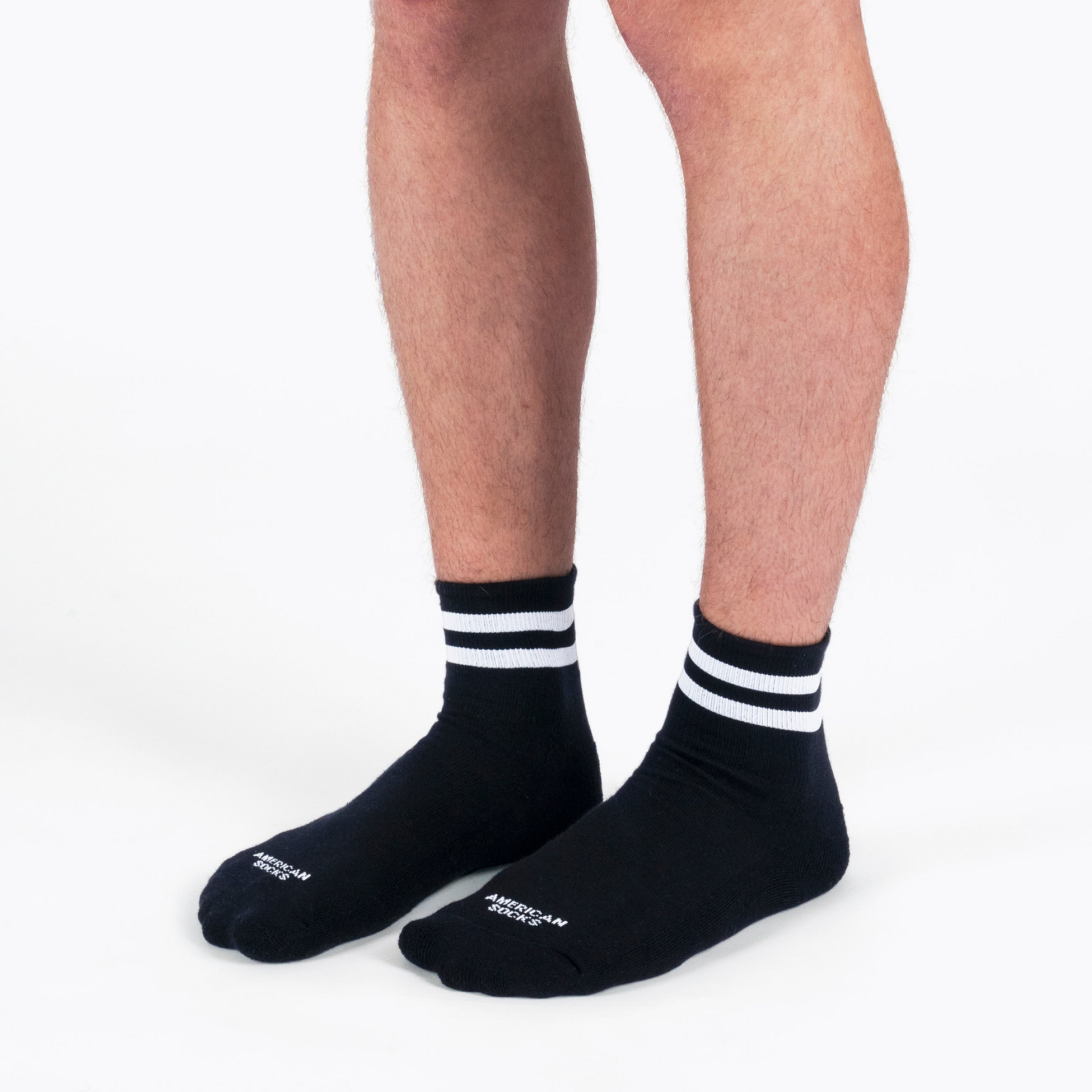 AMERICAN SOCKS, Back In Black - Ankle High