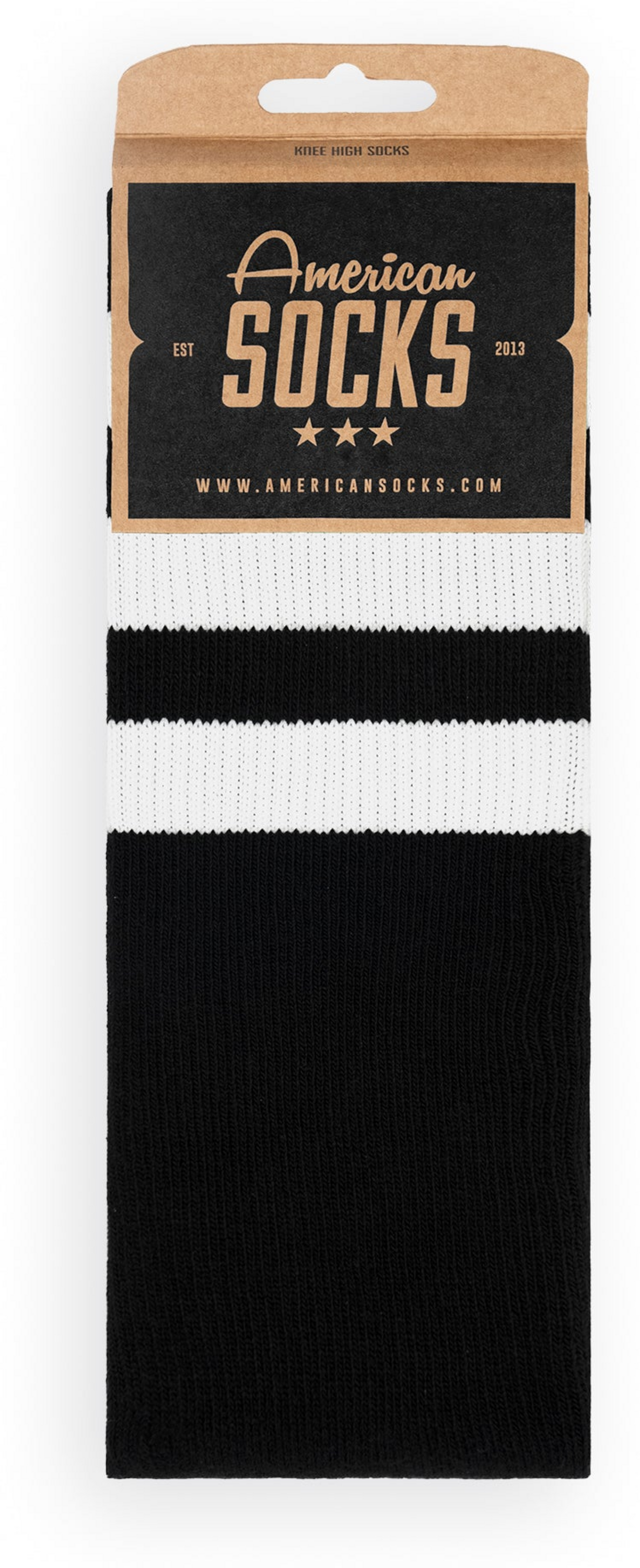 AMERICAN SOCKS, Back In Black - Knee High