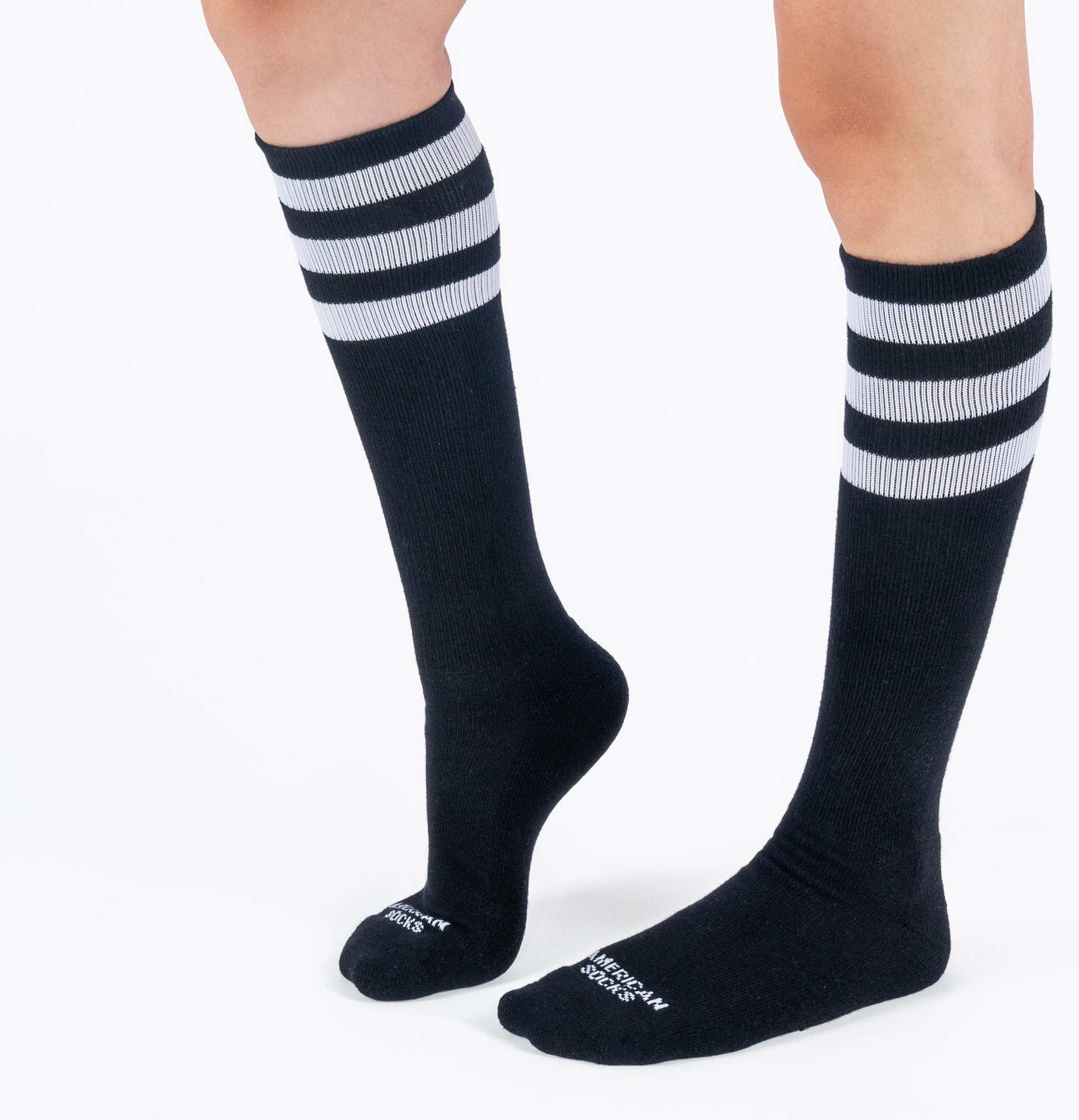 AMERICAN SOCKS, Back In Black - Knee High