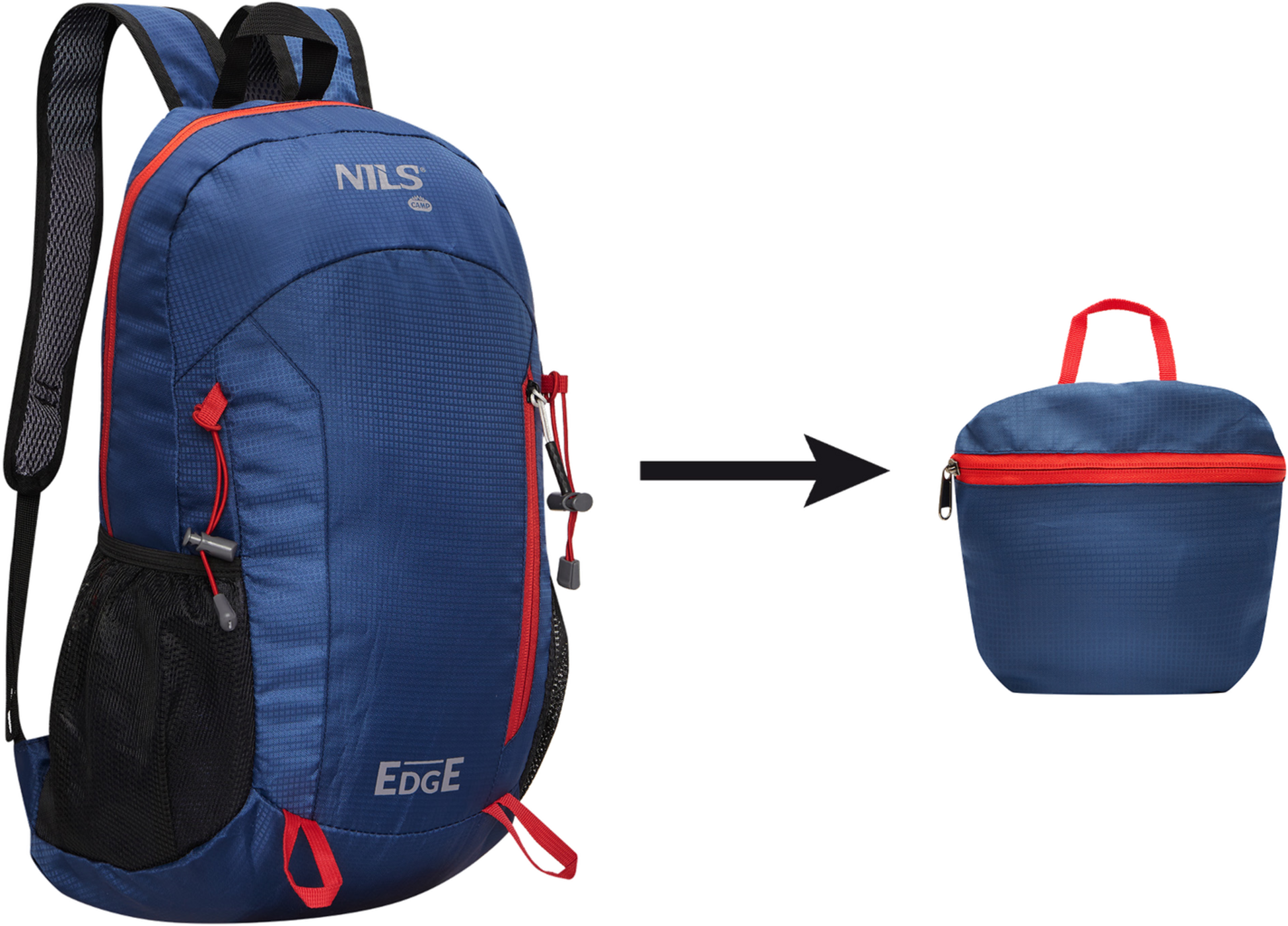 NORTHIX, Backpack, Dark Blue, 22l Capacity