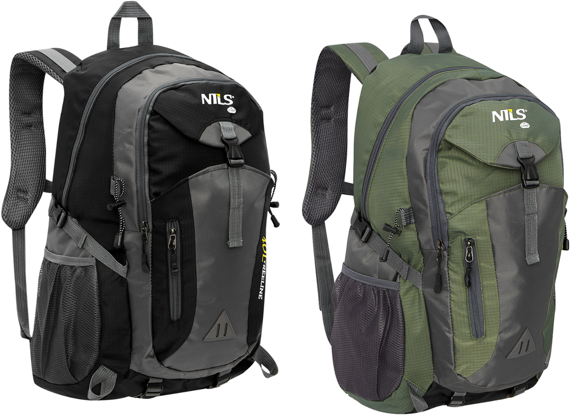 NORTHIX, Backpack, Dark Green, 40l, Tourist