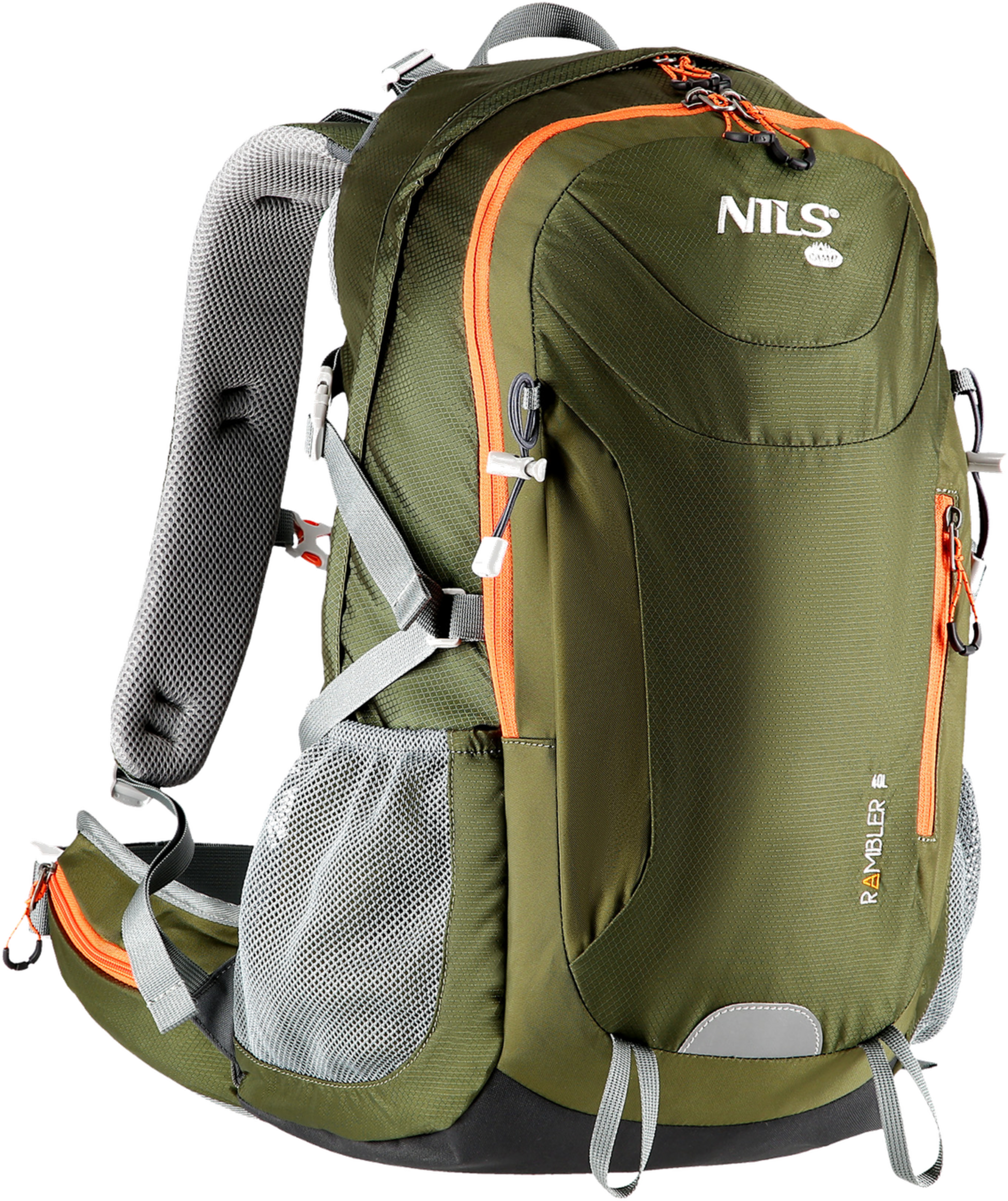 NORTHIX, Backpack, Tourist Green, 40l Capacity