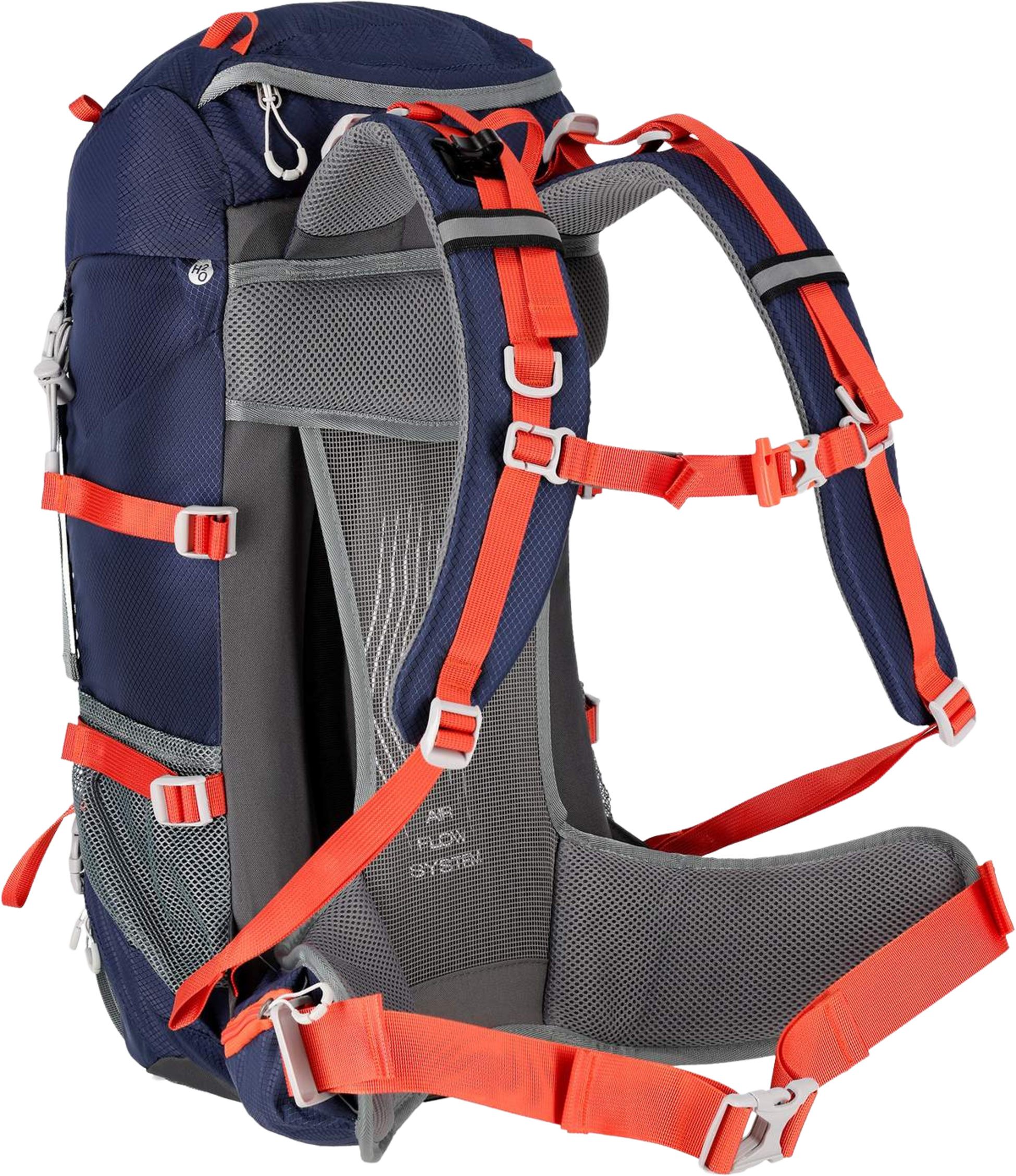 NORTHIX, Backpack 40l, Tourist, Navy Blue, Lightweight