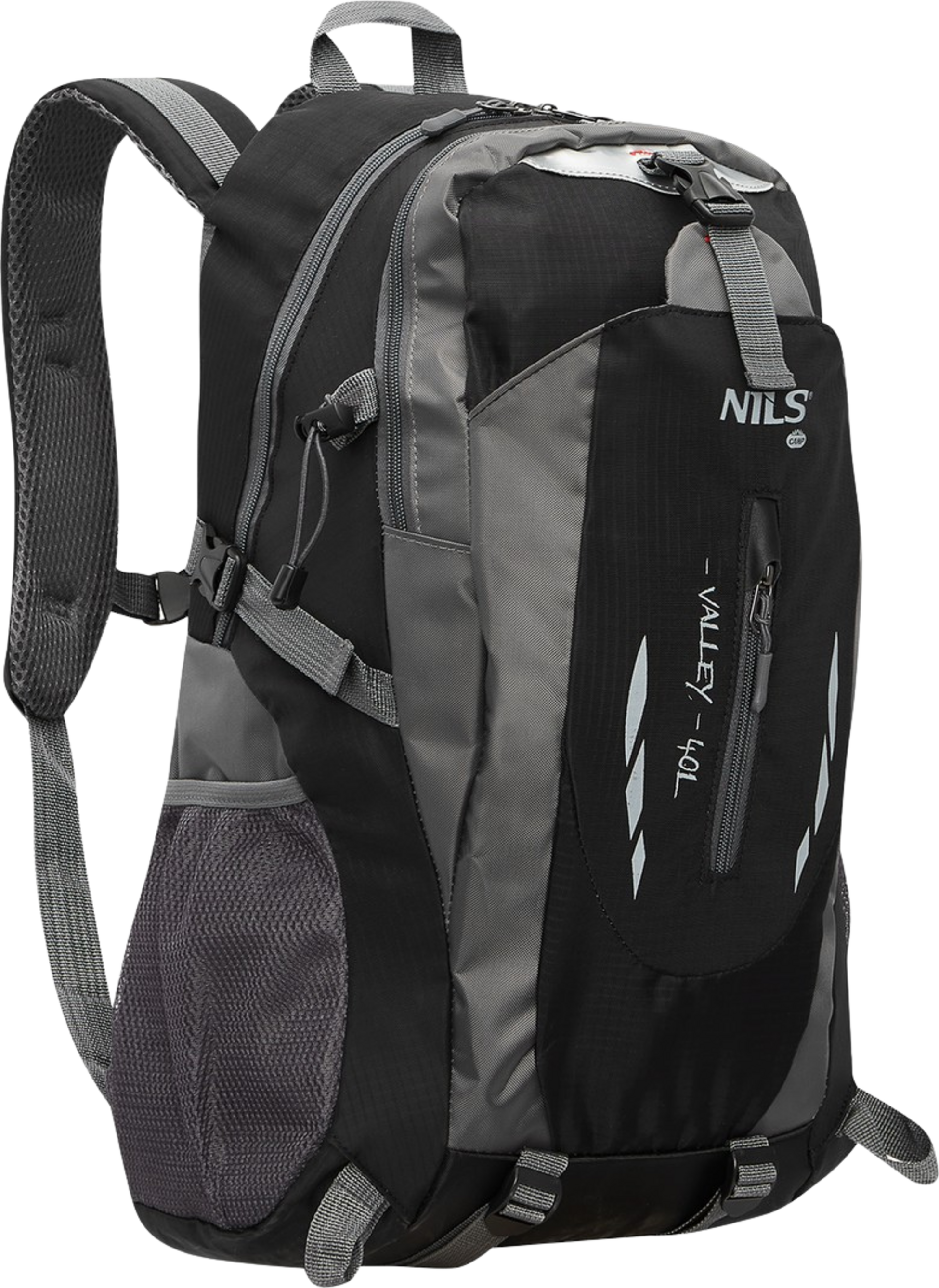 NORTHIX, Backpack For Tourists, Black, 40l Capacity