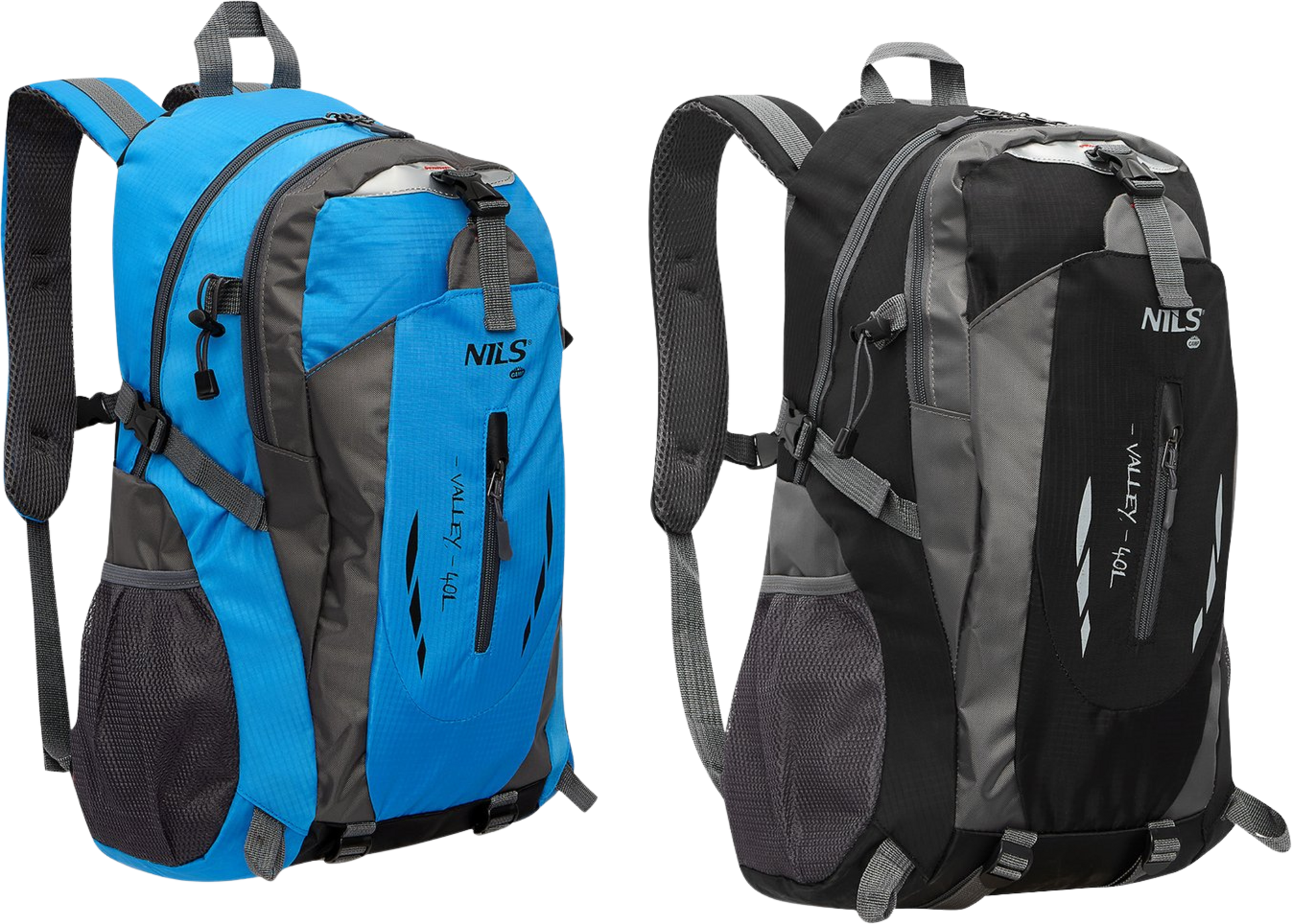 NORTHIX, Backpack For Tourists, Black, 40l Capacity