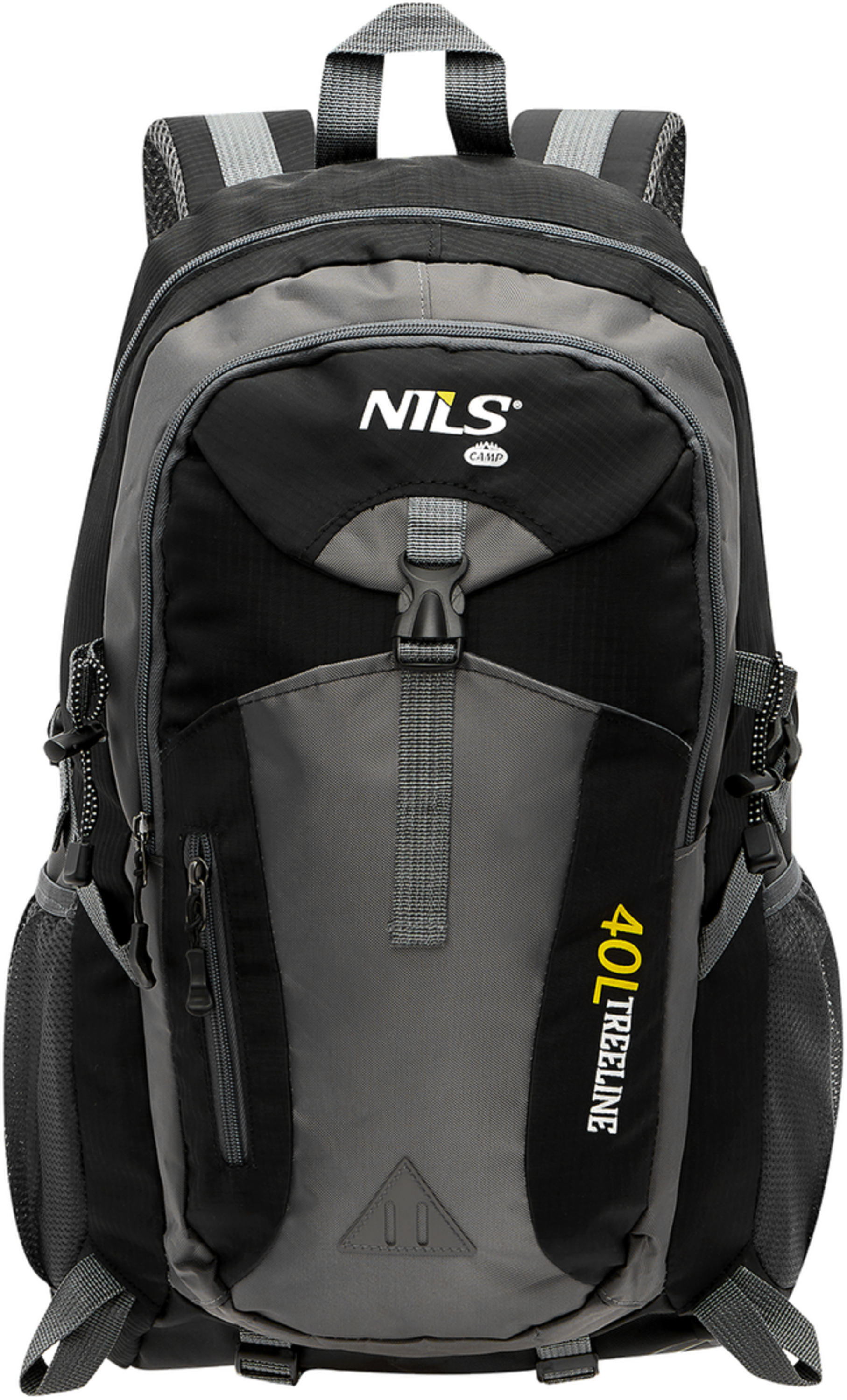 NORTHIX, Backpack Tourist Black 40l &ndash; Travel Essentials