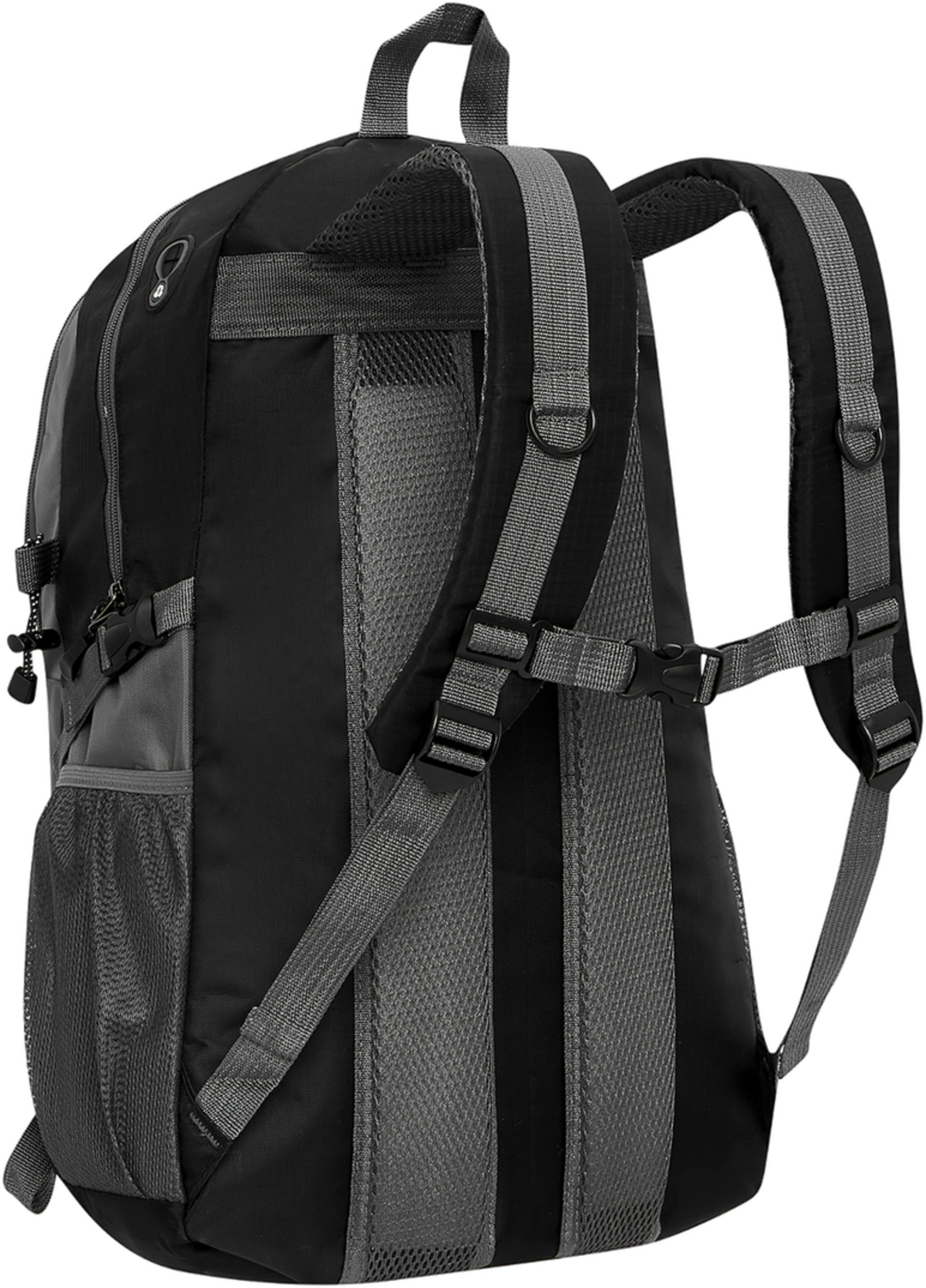 NORTHIX, Backpack Tourist Black 40l &ndash; Travel Essentials